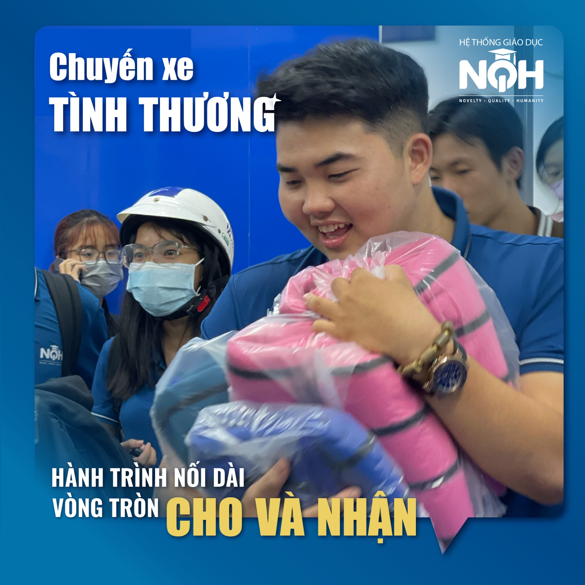 Chuyến xe tình thương NQH Tân Phú.