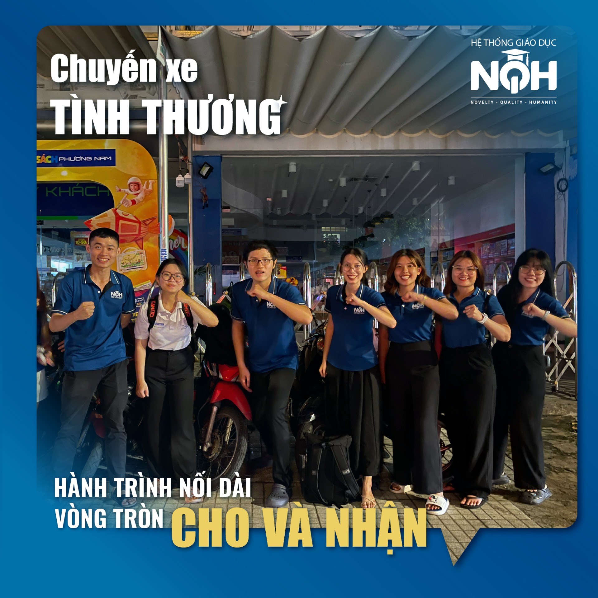 Chuyến xe tình thương NQH Tân Phú.