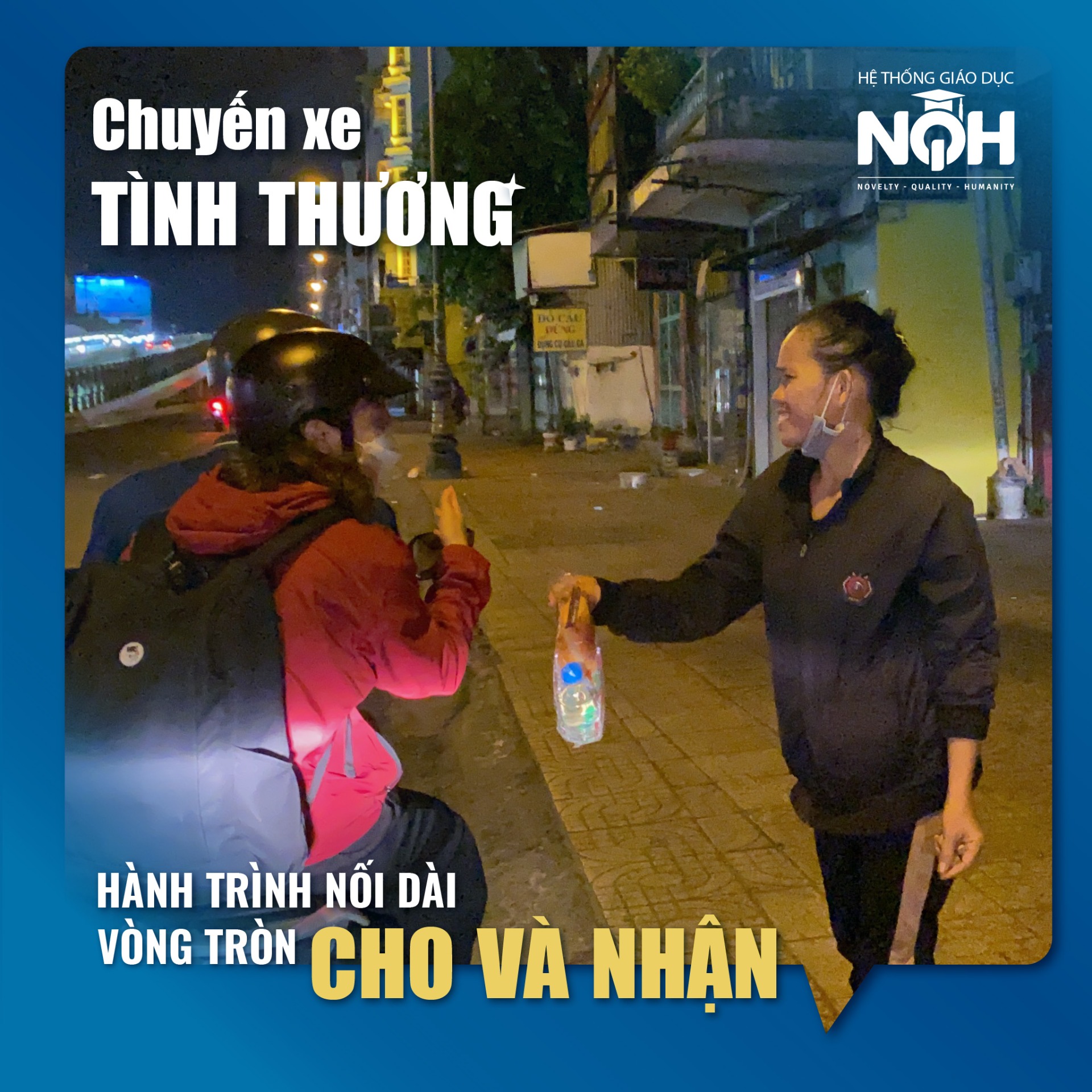 Chuyến xe tình thương NQH Tân Phú.