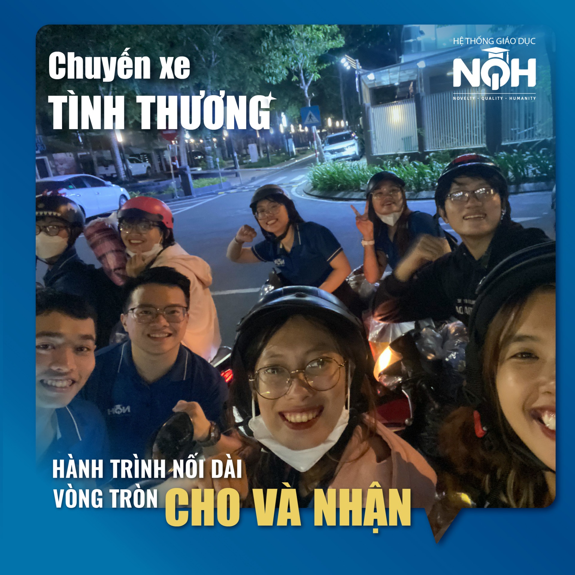 Chuyến xe tình thương NQH Tân Phú.