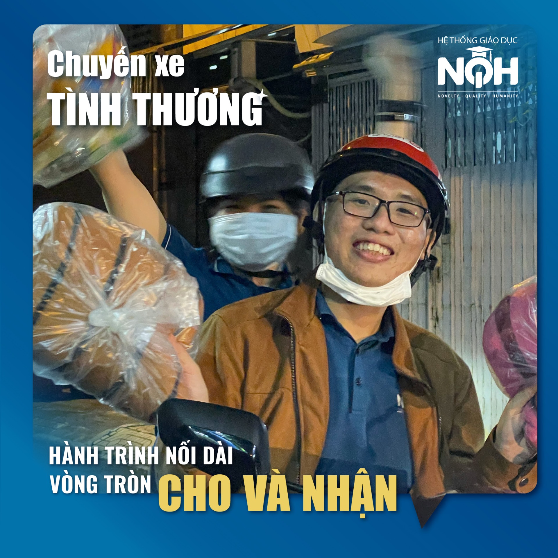 Chuyến xe tình thương NQH Tân Phú.