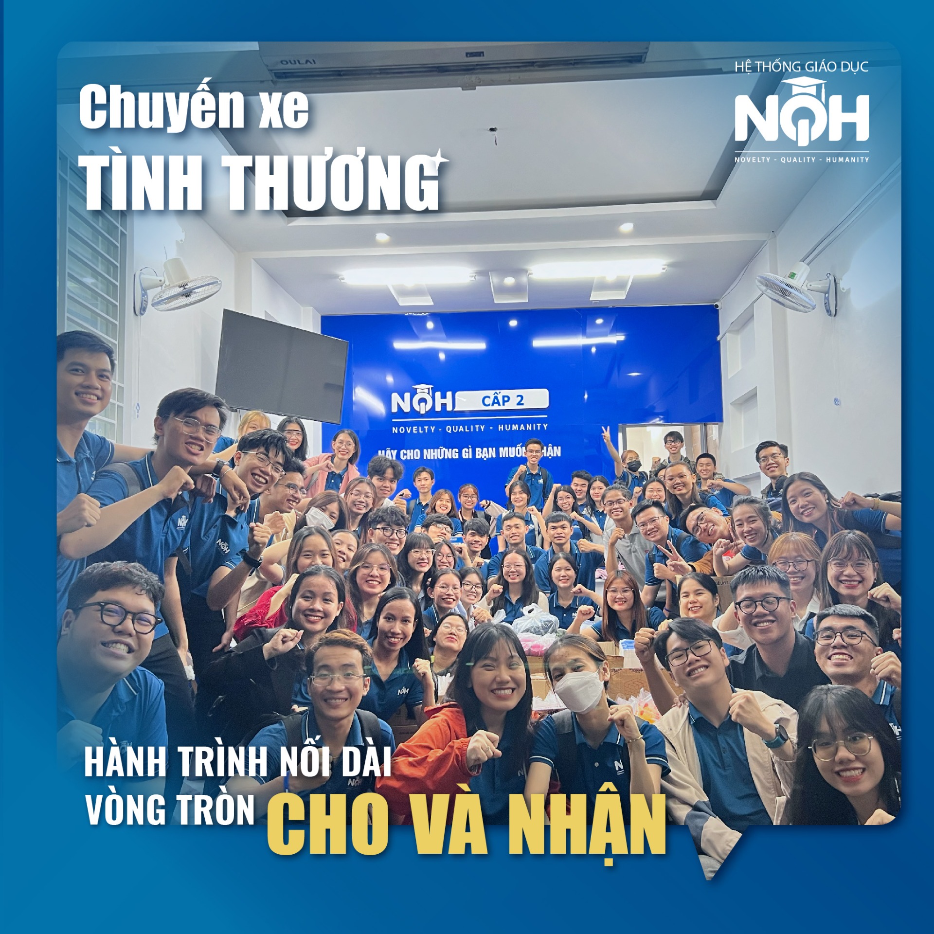 Chuyến xe tình thương NQH Tân Phú.