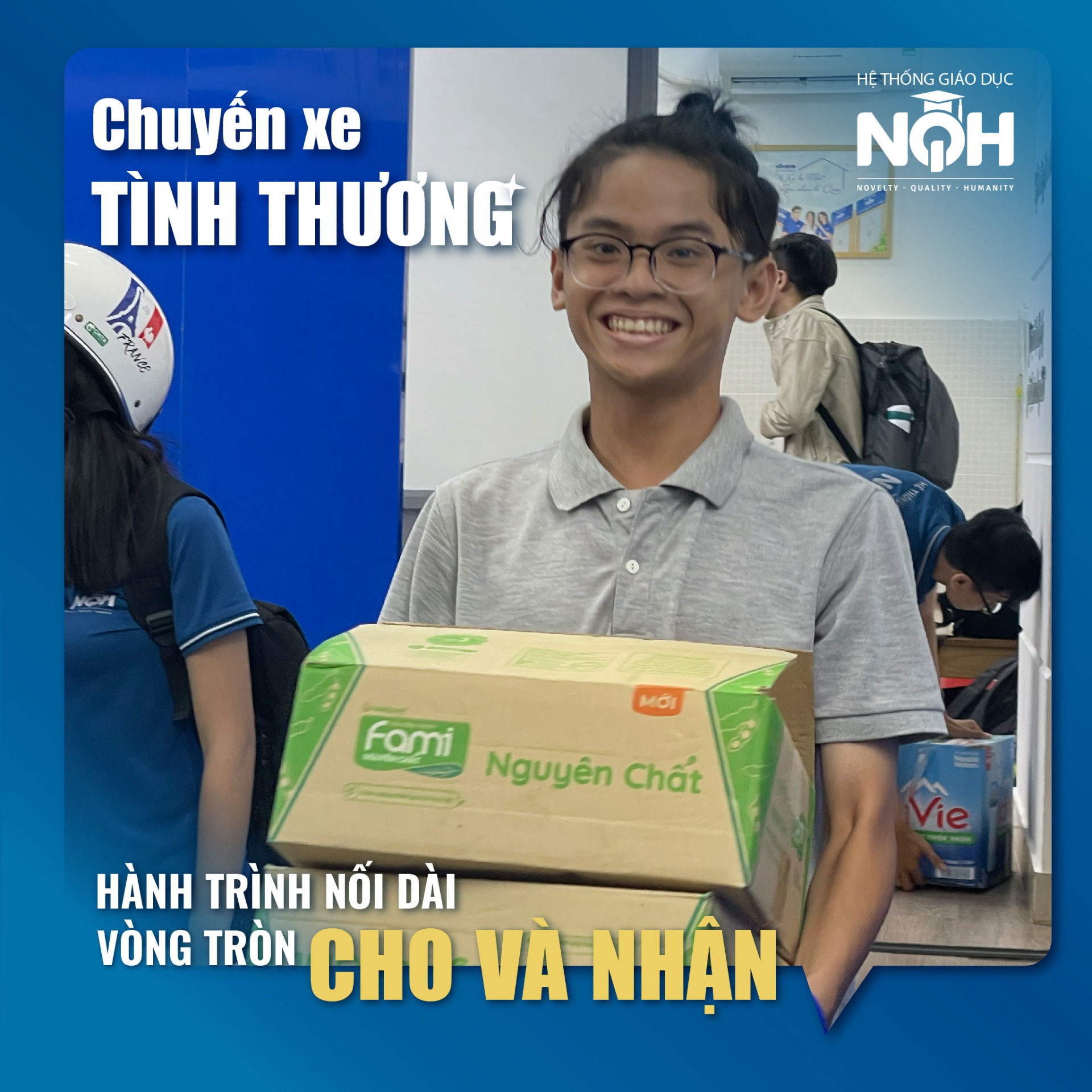 Chuyến xe tình thương NQH Tân Phú.