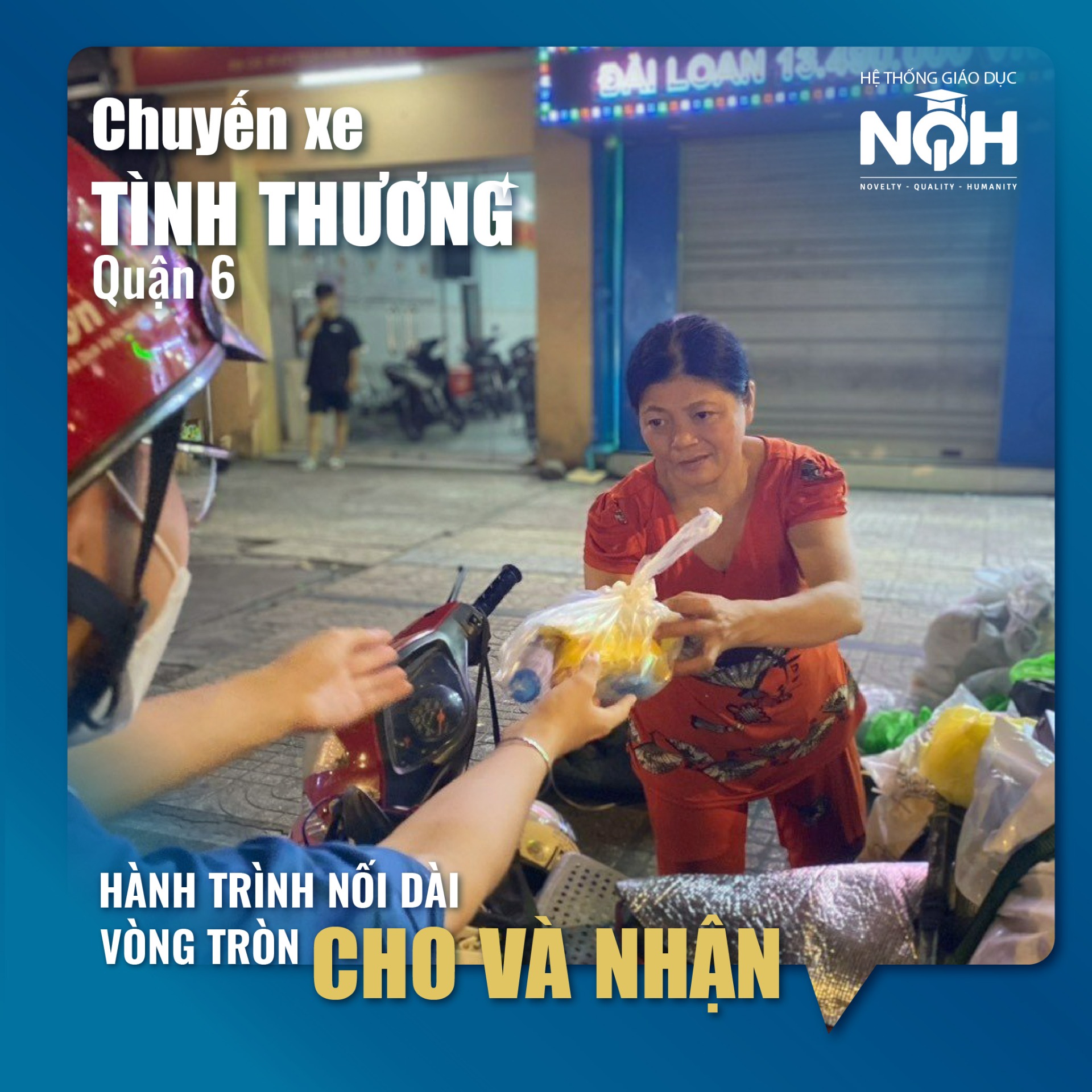 chuyến xe tình thương của nhà NQH