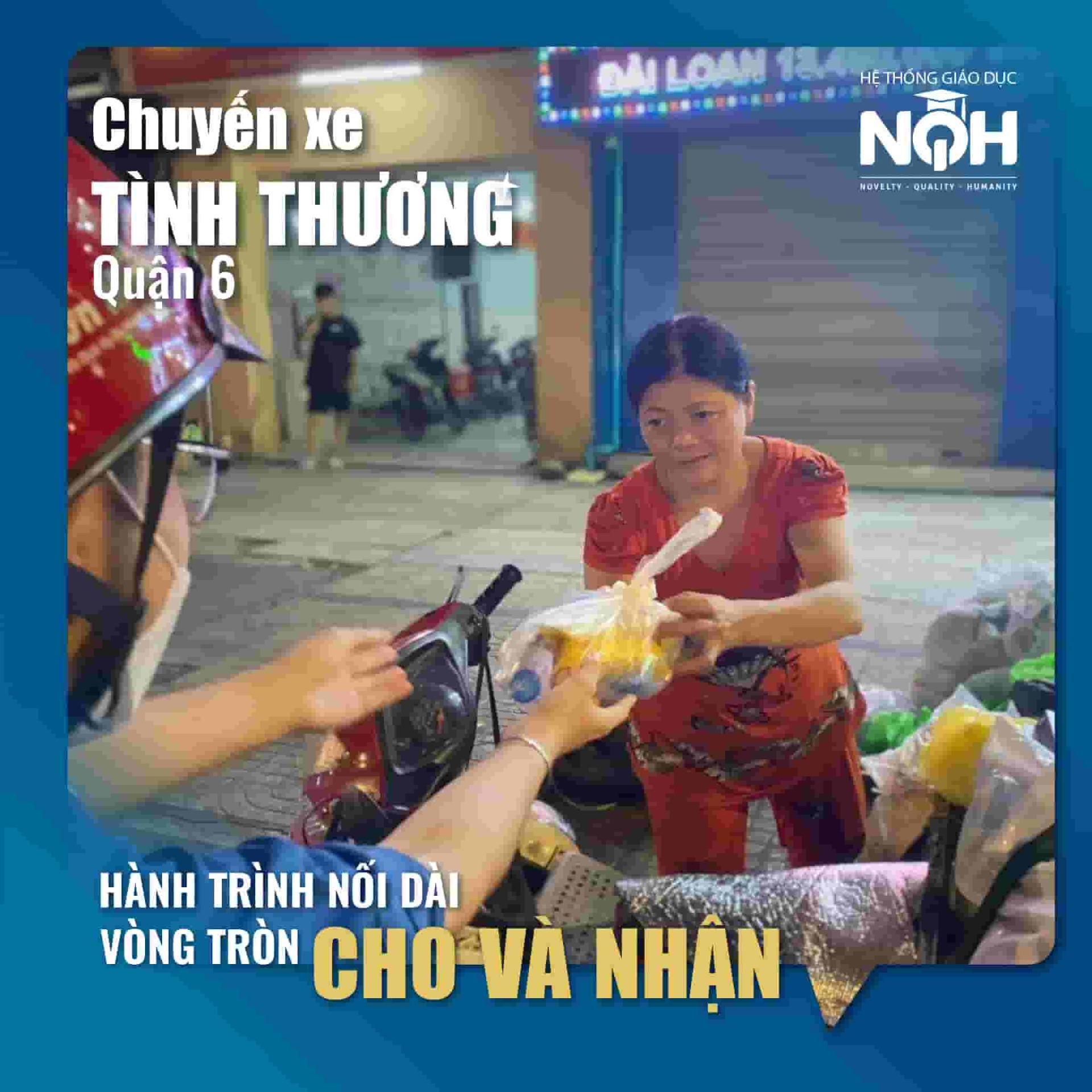 Chuyến xe thiện nguyện đầy ắp yêu thương của NQH Tân Phú và NQH Quận 6