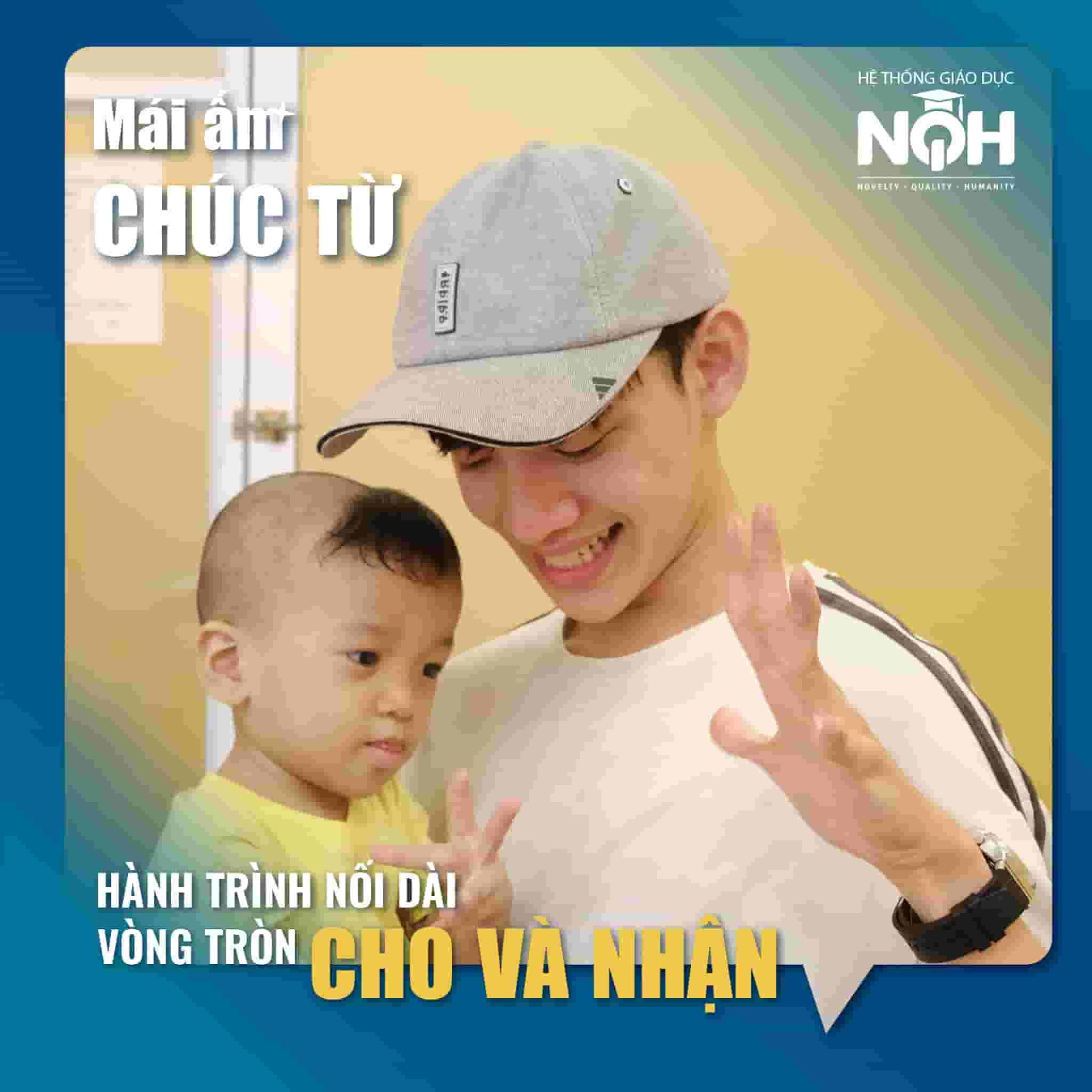 Tiếng cười trẻ thơ và chuyến thiện nguyện tới mái ấm Chúc Từ của NQH TUTOR và Trung tâm Kỹ năng sống NQH