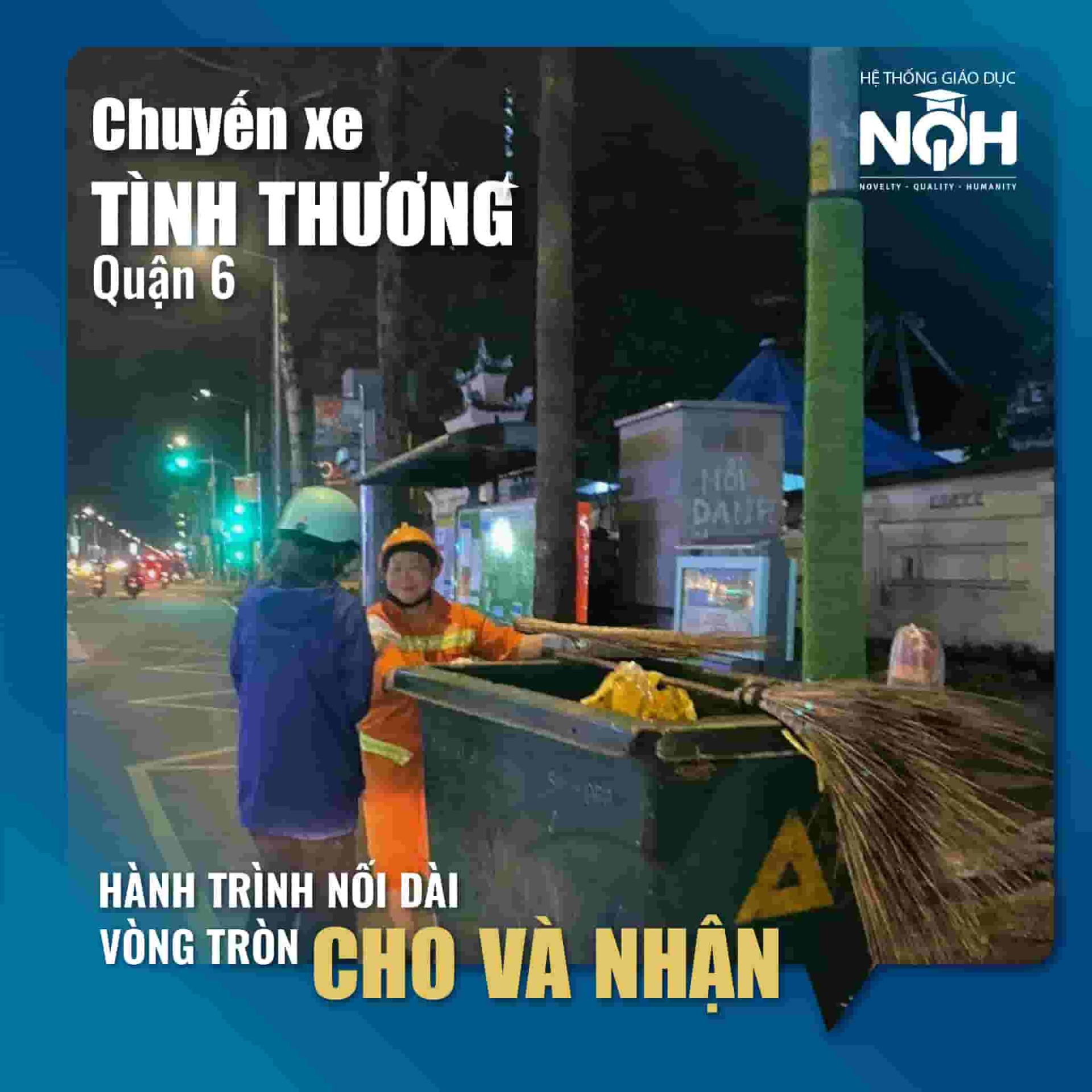 Chuyến xe thiện nguyện đầy ắp yêu thương của NQH Tân Phú và NQH Quận 6