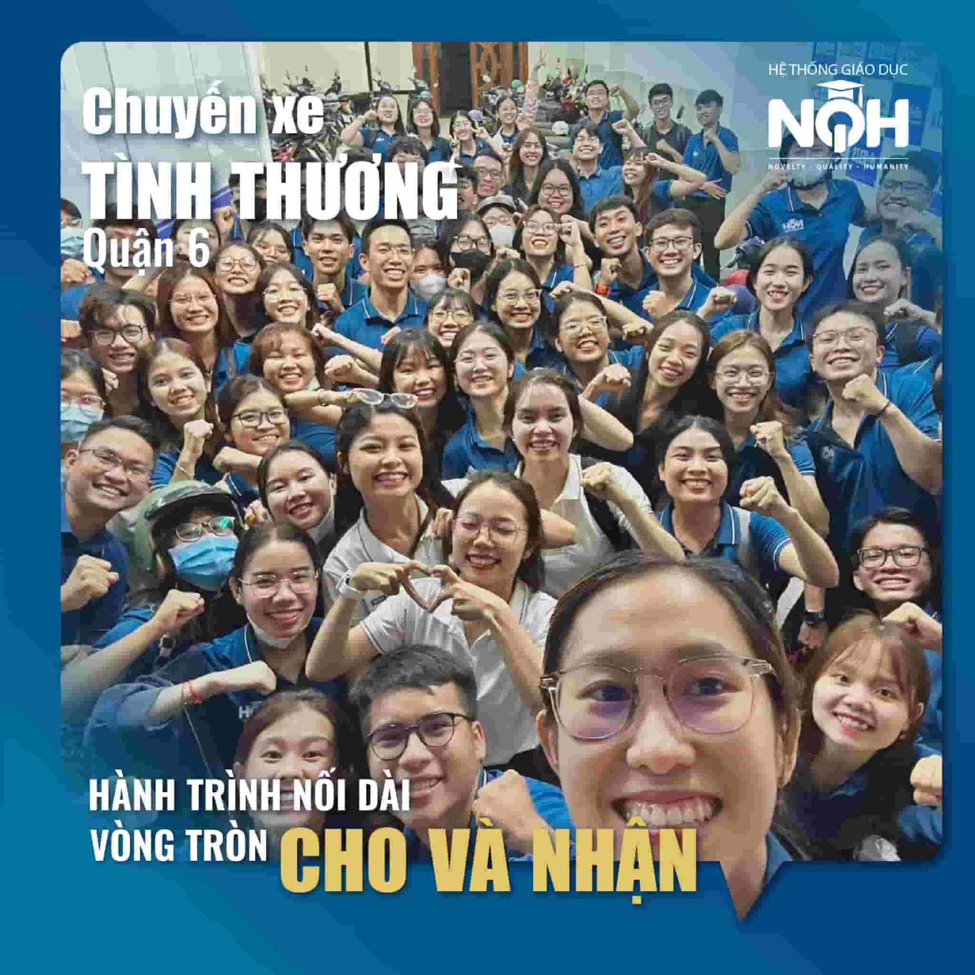 Chuyến xe thiện nguyện đầy ắp yêu thương của NQH Tân Phú và NQH Quận 6