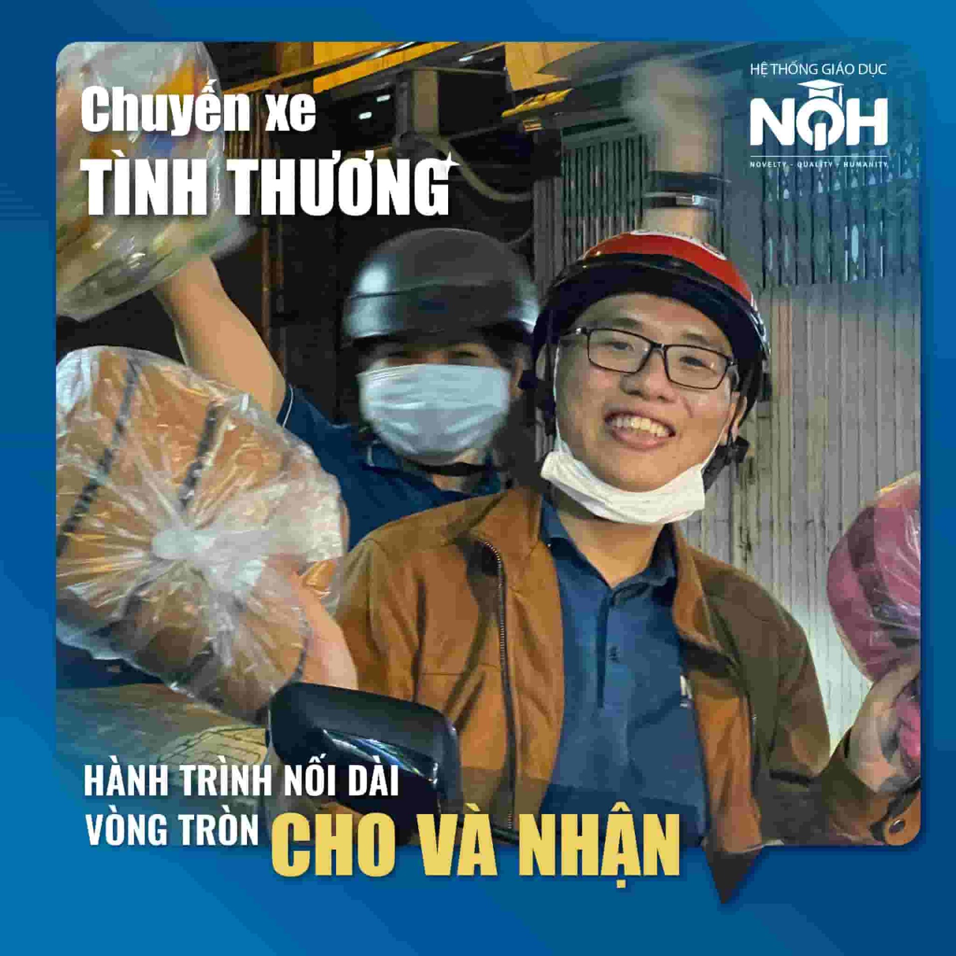 Chuyến xe thiện nguyện đầy ắp yêu thương của NQH Tân Phú và NQH Quận 6