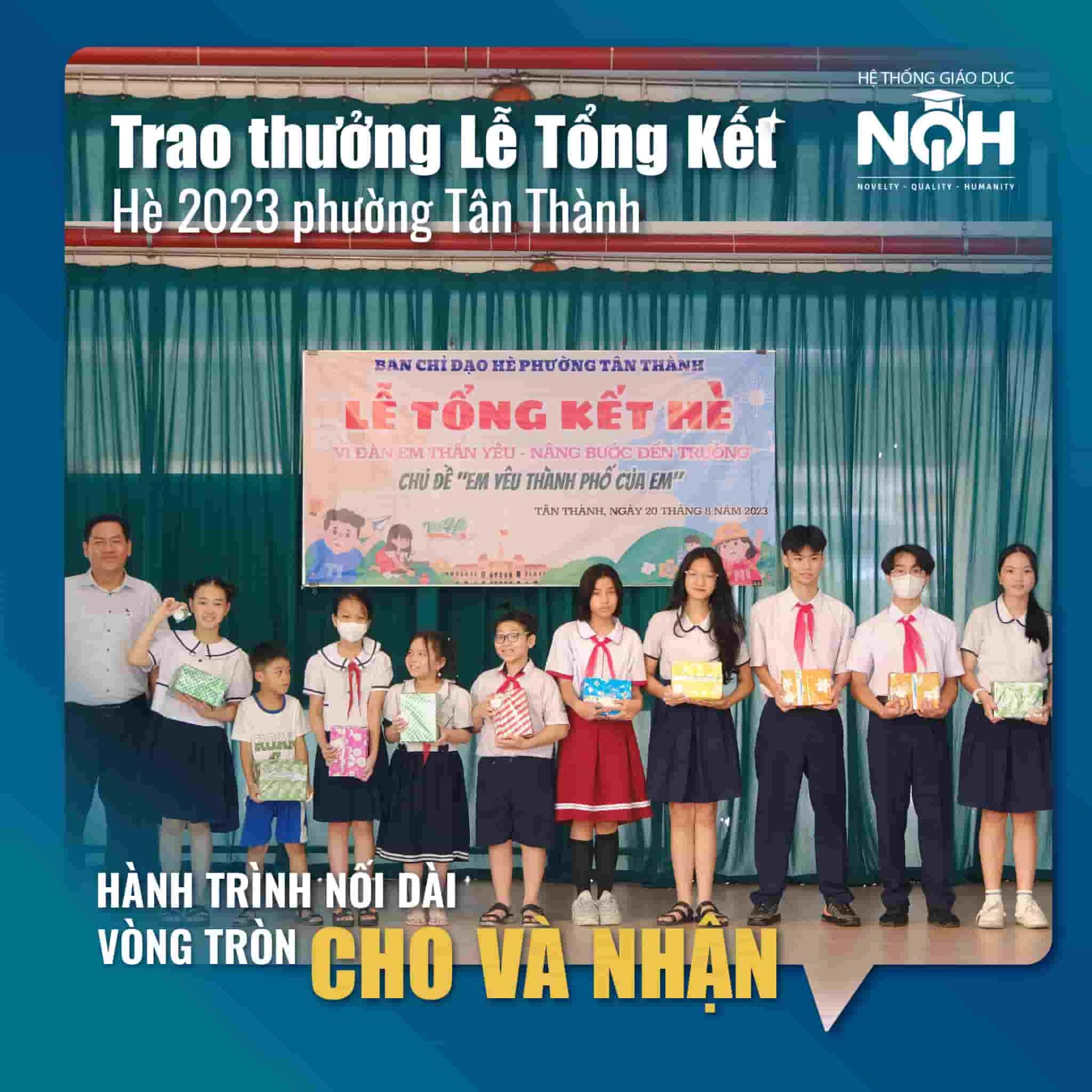 Lễ Tổng kết hè 2023 “Em yêu Thành phố của em”