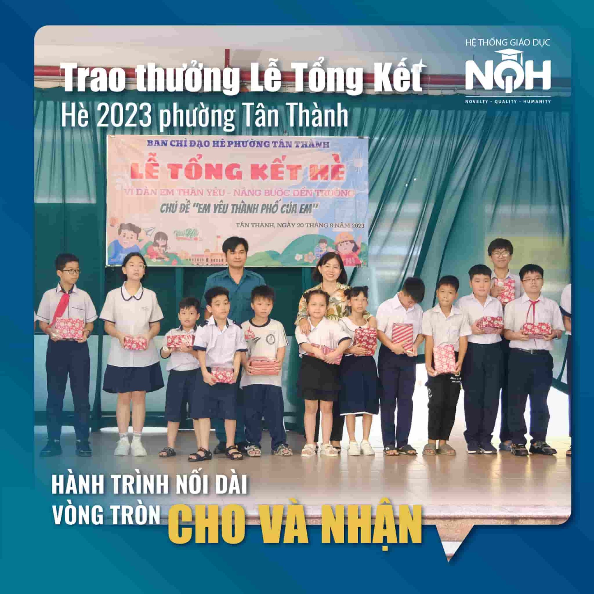 Lễ Tổng kết hè 2023 “Em yêu Thành phố của em”