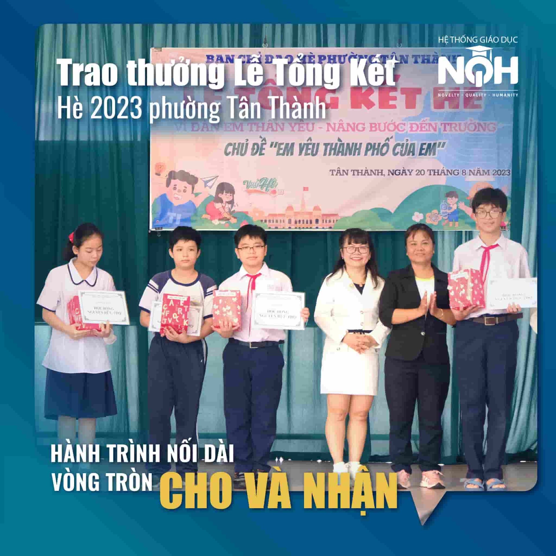 Lễ Tổng kết hè 2023 “Em yêu Thành phố của em”