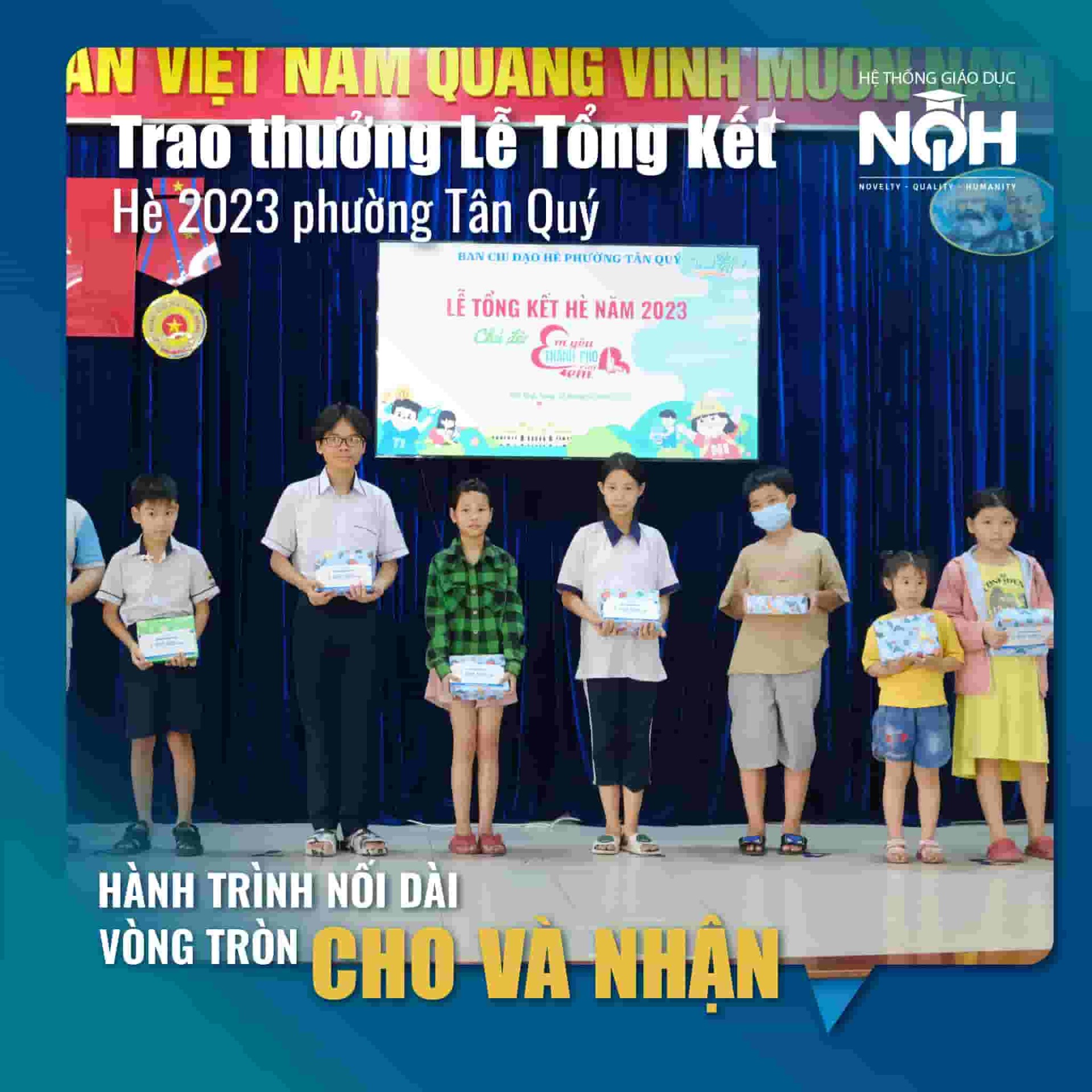 Tổng kết hè 2023 phường Tân Quý