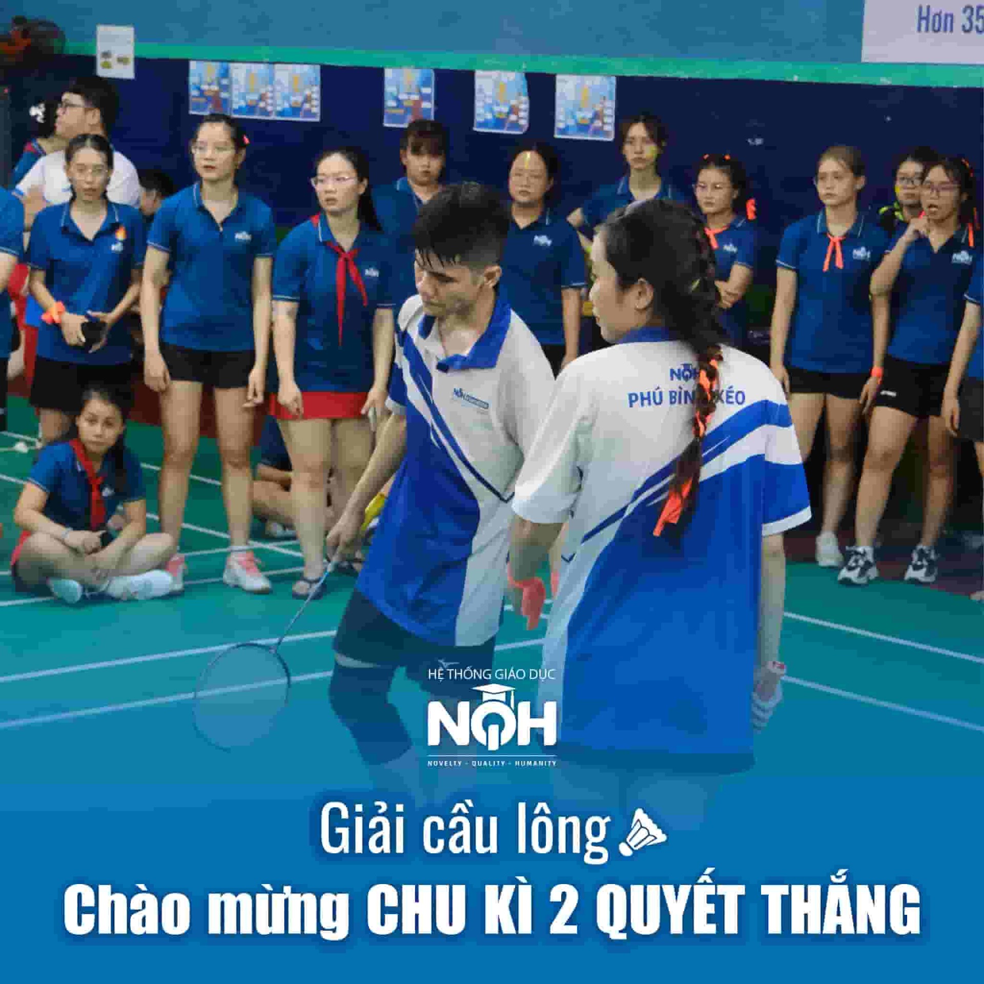 Giải Cầu Lông NQH Chào Mừng Chu Kỳ Hai Quyết Thắng