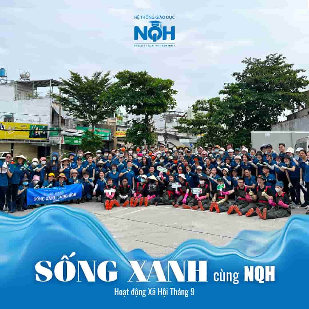 “Sống Xanh Cùng NQH” - Một Ngày Bảo Vệ Sắc Xanh Trái Đất