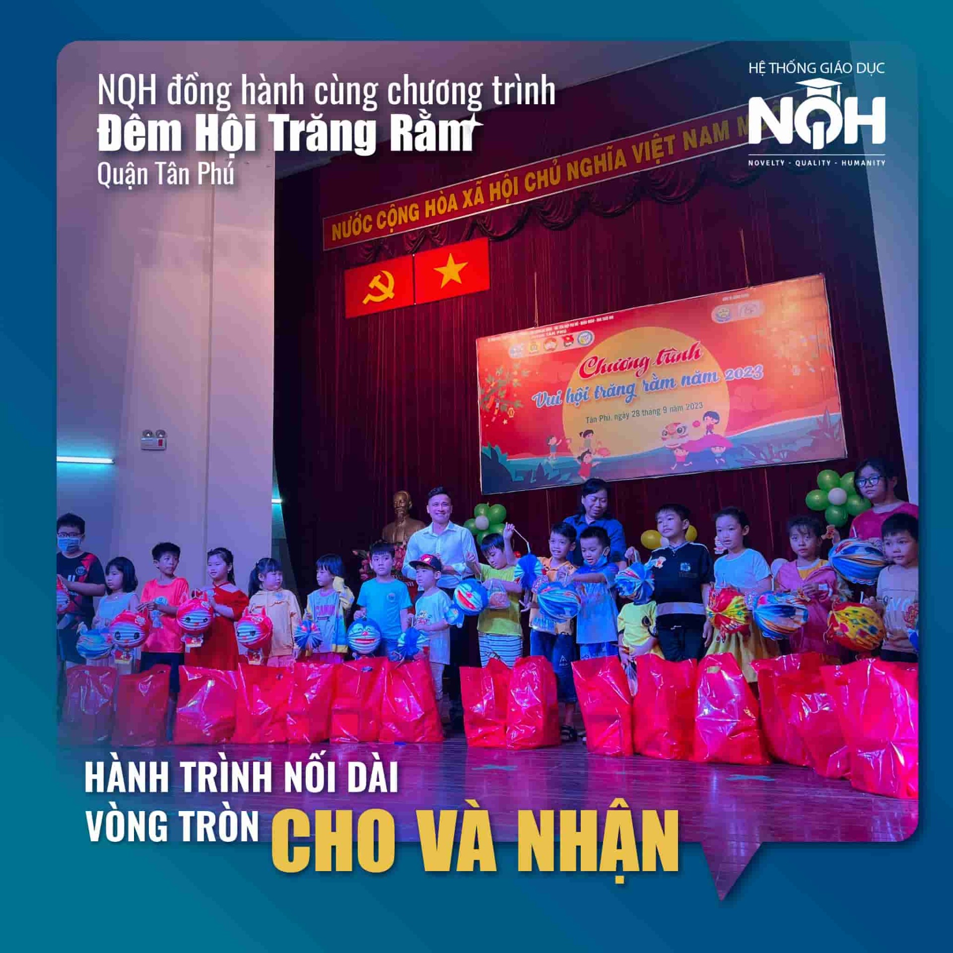 NQH Đồng Hành Cùng Chương Trình “Đêm Hội Trăng Rằm 2023”