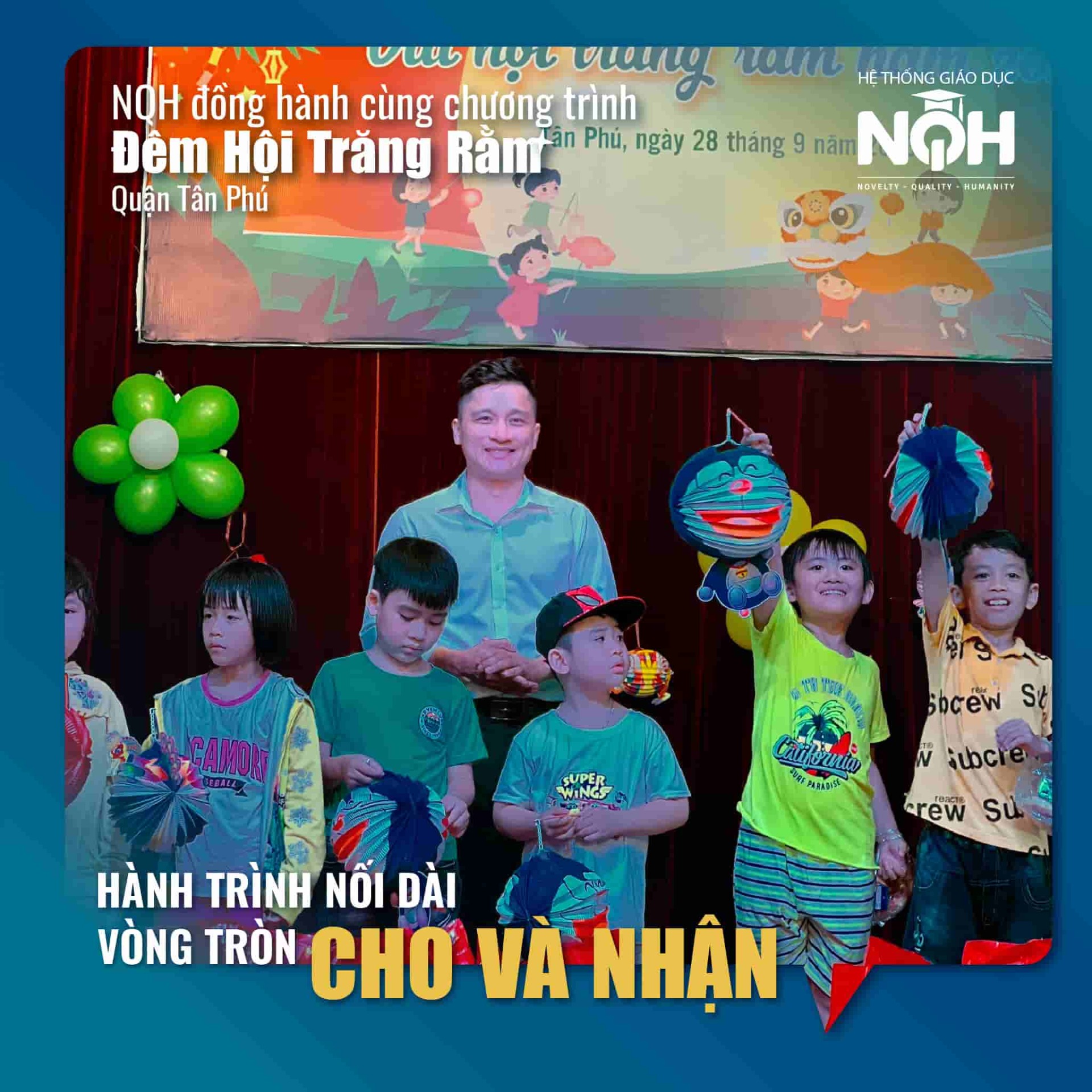 NQH Đồng Hành Cùng Chương Trình “Đêm Hội Trăng Rằm 2023”