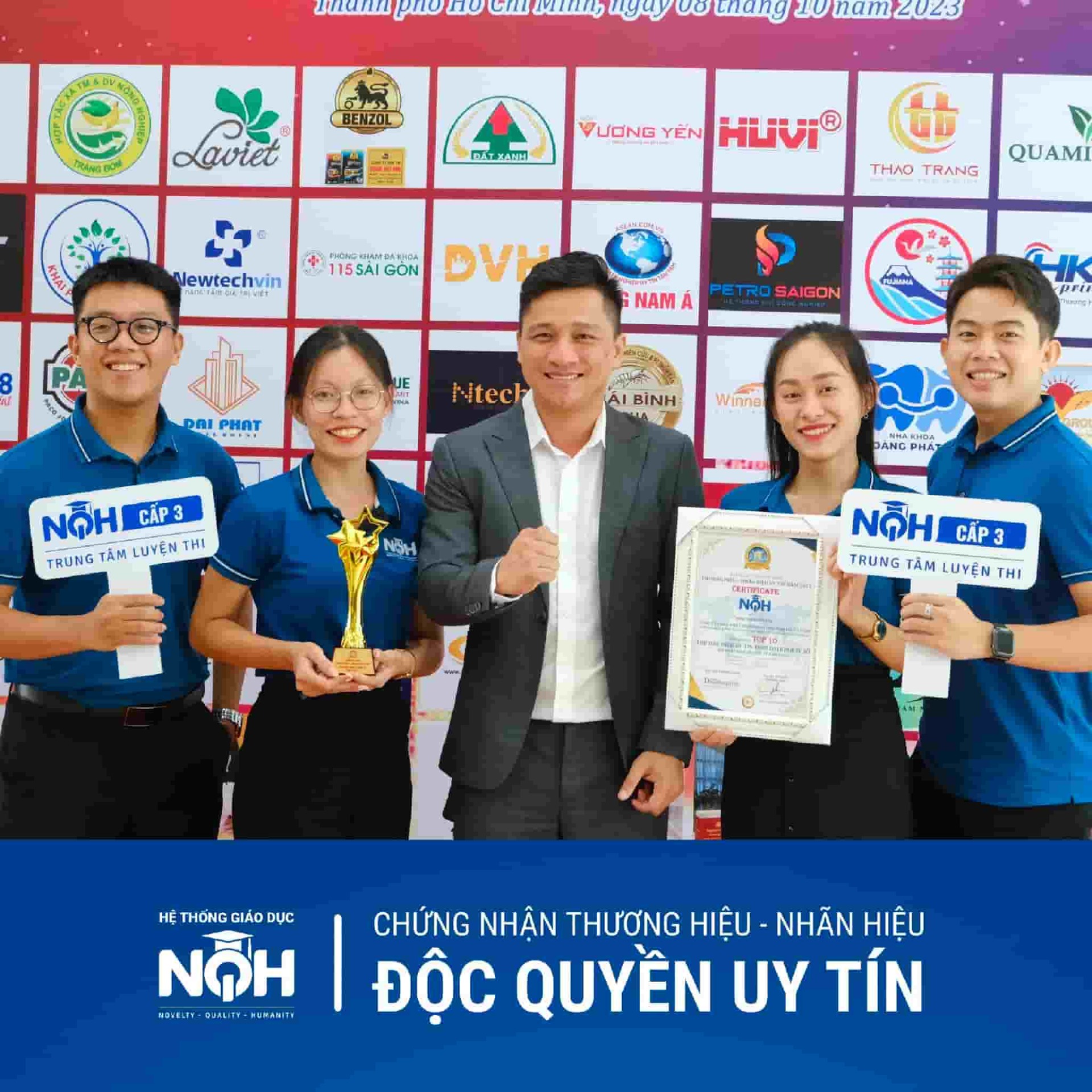 NQH Tự Hào Nhận Chứng Nhận Thương Hiệu - Nhãn Hiệu Độc Quyền Uy Tín