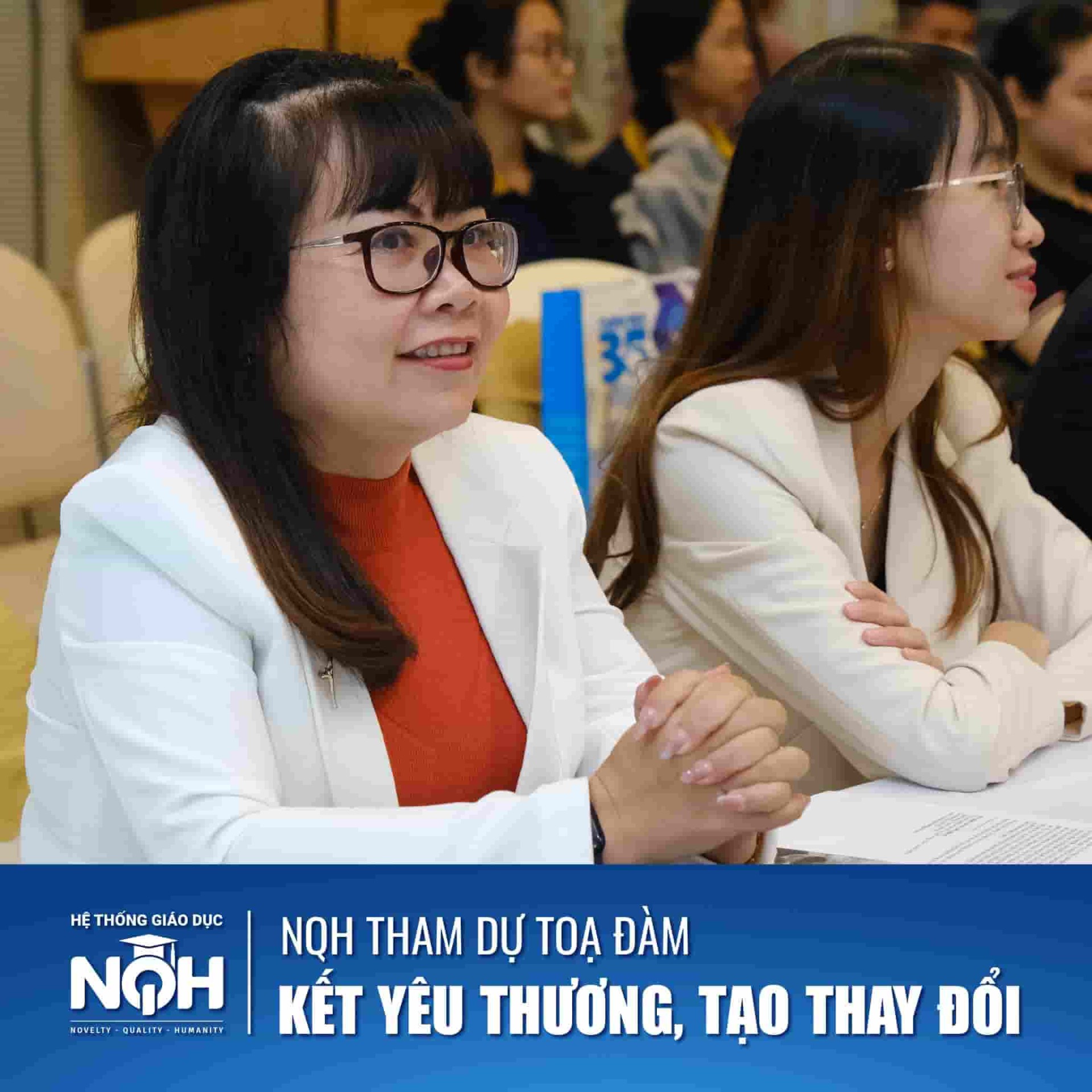 Hệ Thống Giáo Dục NQH Tham Dự Tọa Đàm “Kết Yêu Thương, Tạo Thay Đổi”