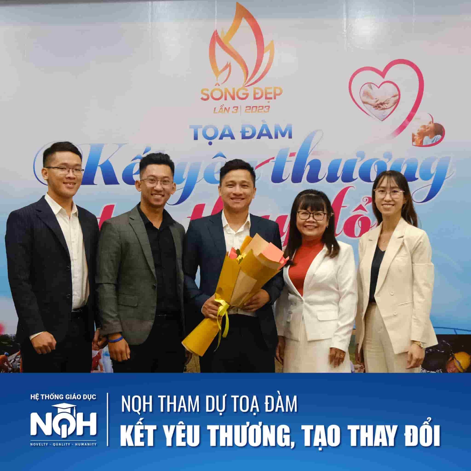 Hệ Thống Giáo Dục NQH Tham Dự Tọa Đàm “Kết Yêu Thương, Tạo Thay Đổi”