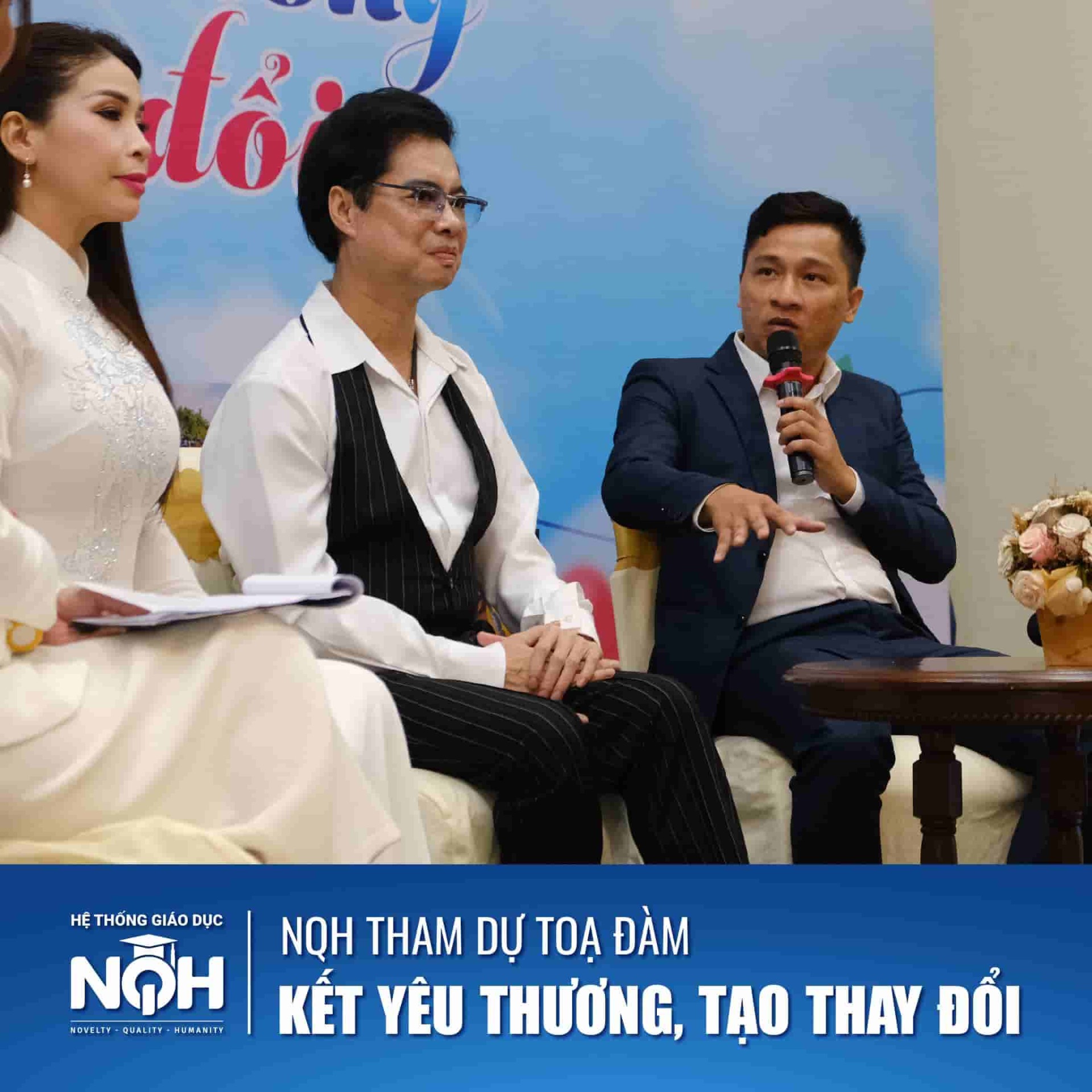 Hệ Thống Giáo Dục NQH Tham Dự Tọa Đàm “Kết Yêu Thương, Tạo Thay Đổi”