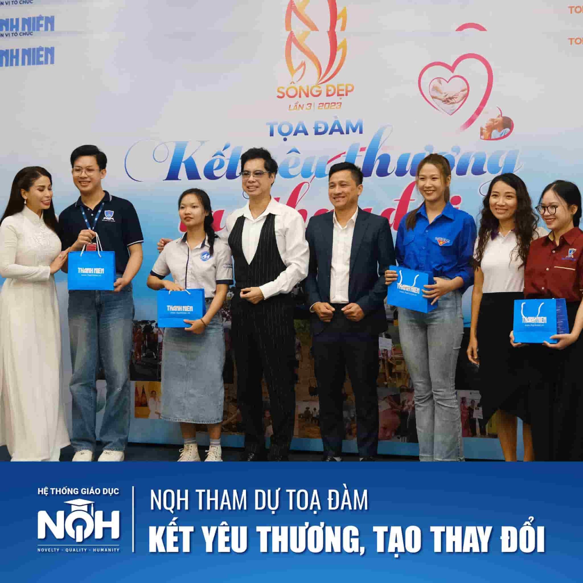 Hệ Thống Giáo Dục NQH Tham Dự Tọa Đàm “Kết Yêu Thương, Tạo Thay Đổi”