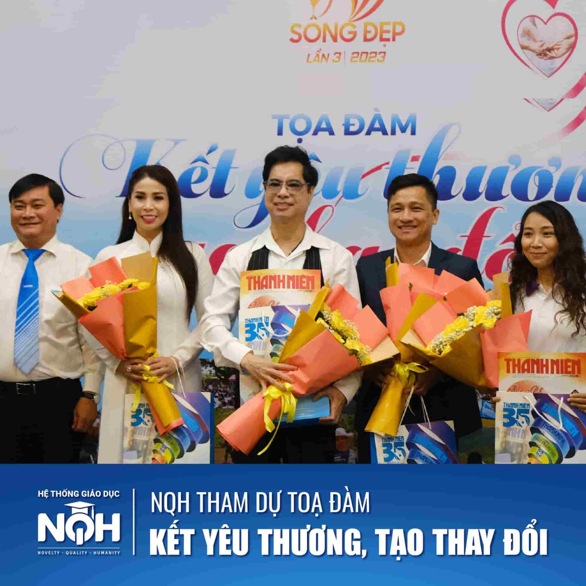 Hệ Thống Giáo Dục NQH Tham Dự Tọa Đàm “Kết Yêu Thương, Tạo Thay Đổi”