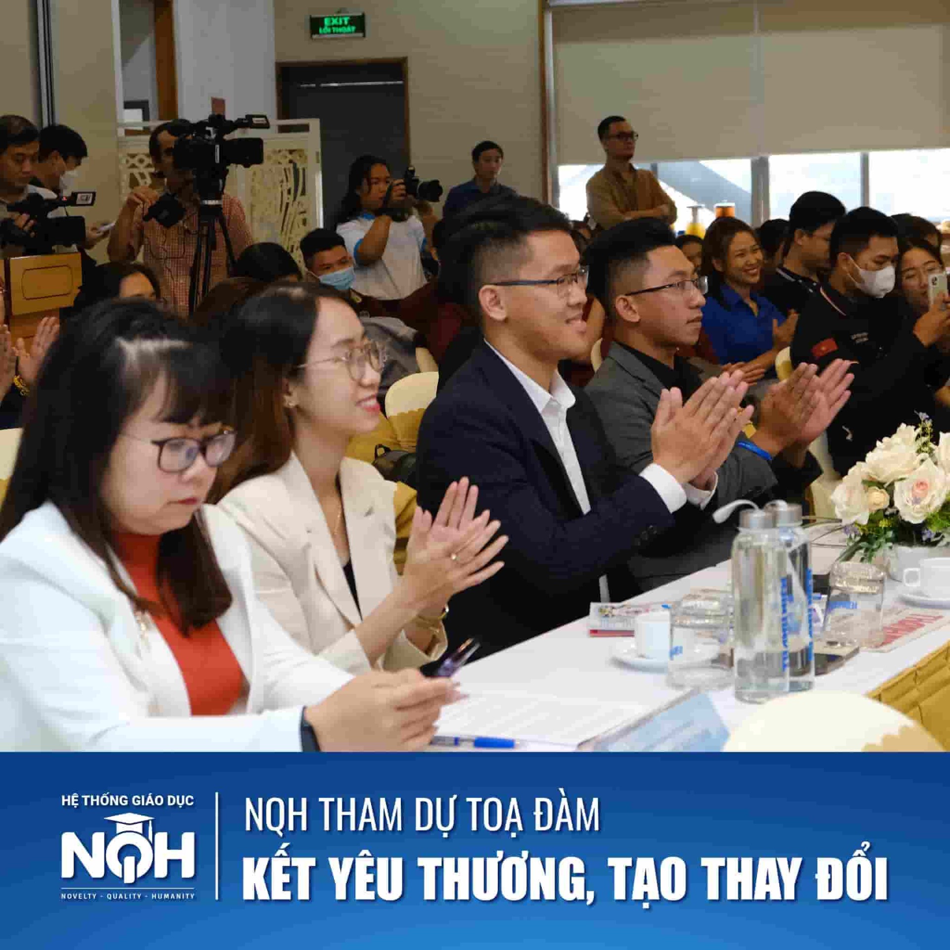 Hệ Thống Giáo Dục NQH Tham Dự Tọa Đàm “Kết Yêu Thương, Tạo Thay Đổi”