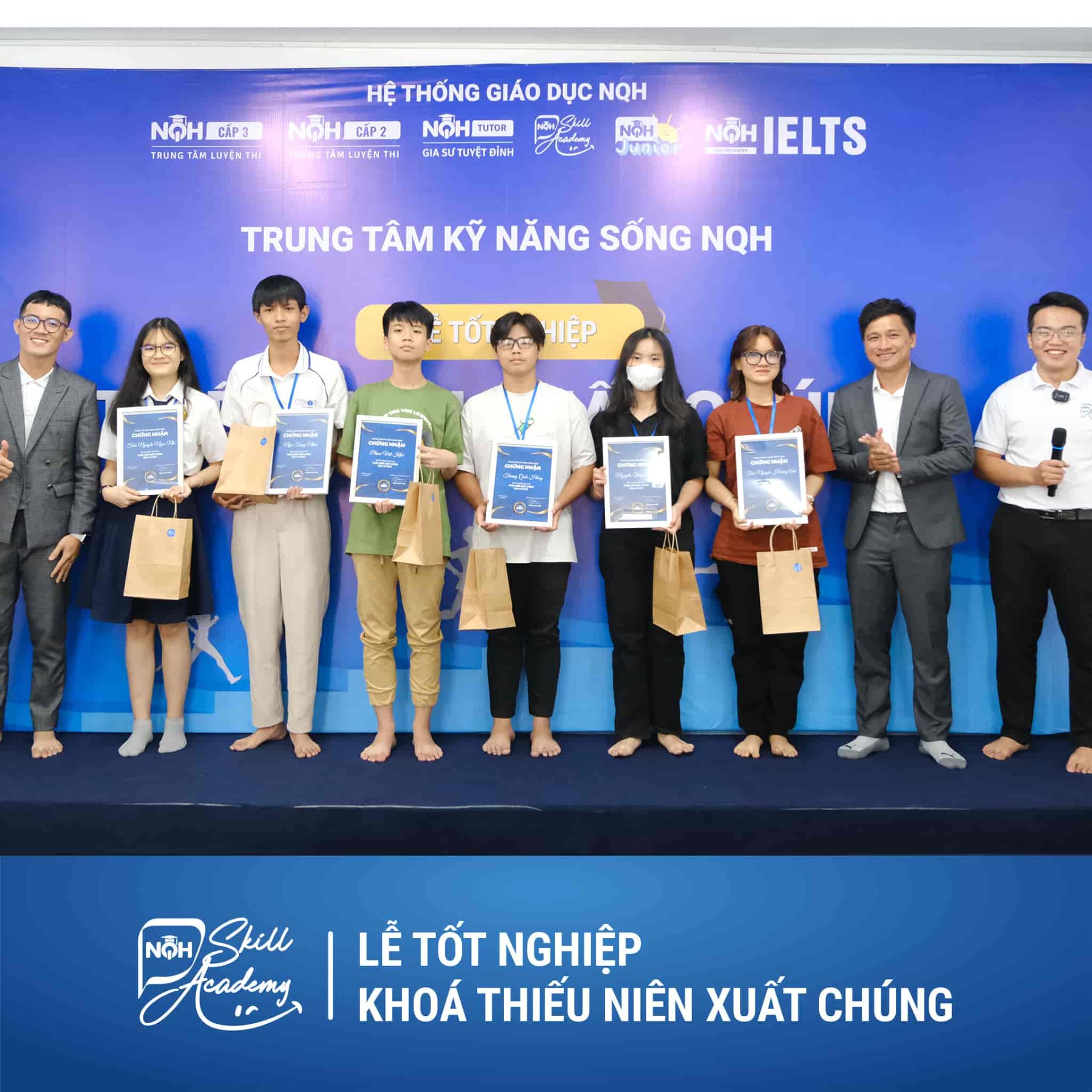 Lễ Tốt Nghiệp Thiếu Niên Xuất Chúng Khóa 01