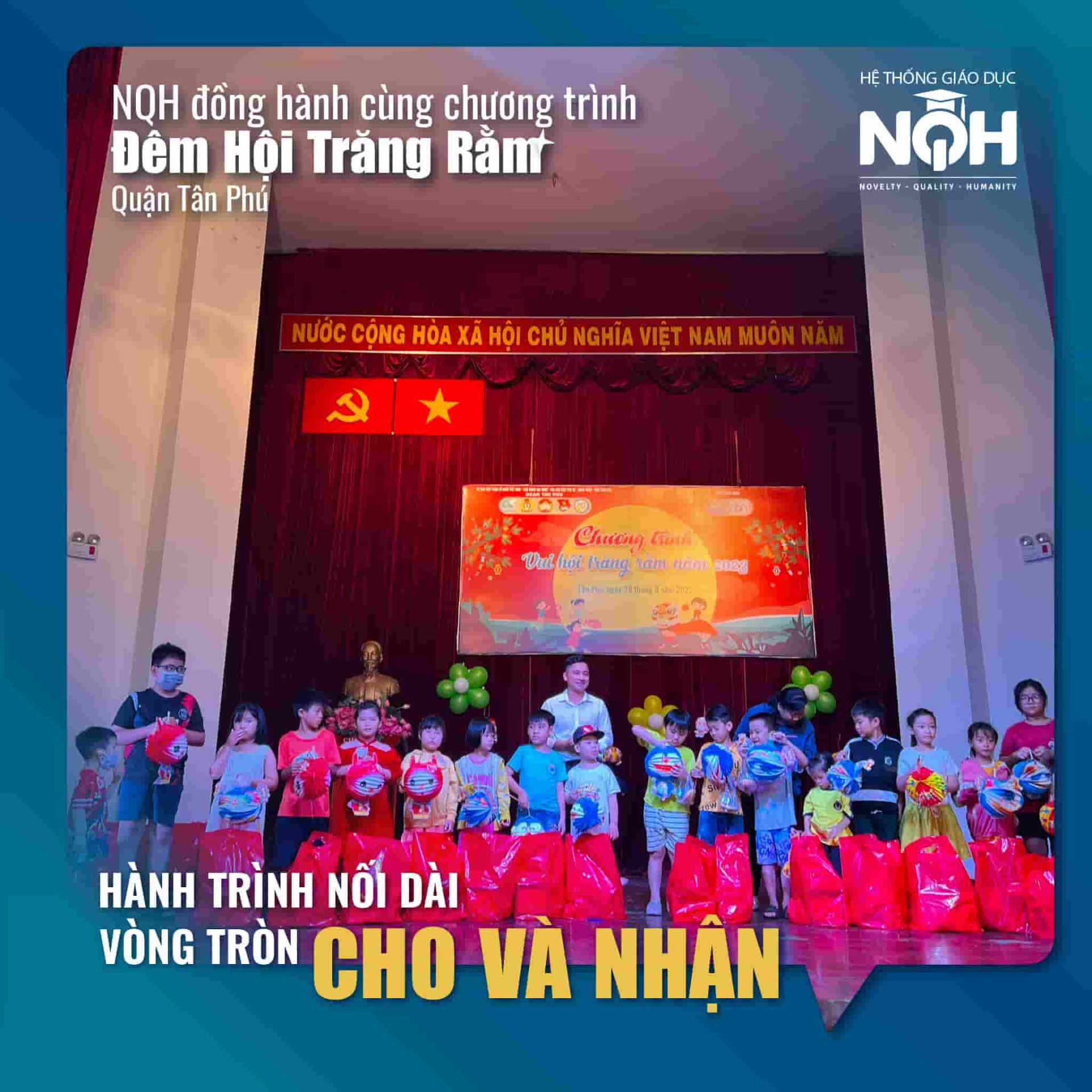 NQH đồng hành cùng “Đêm hội Trăng rằm 2023”