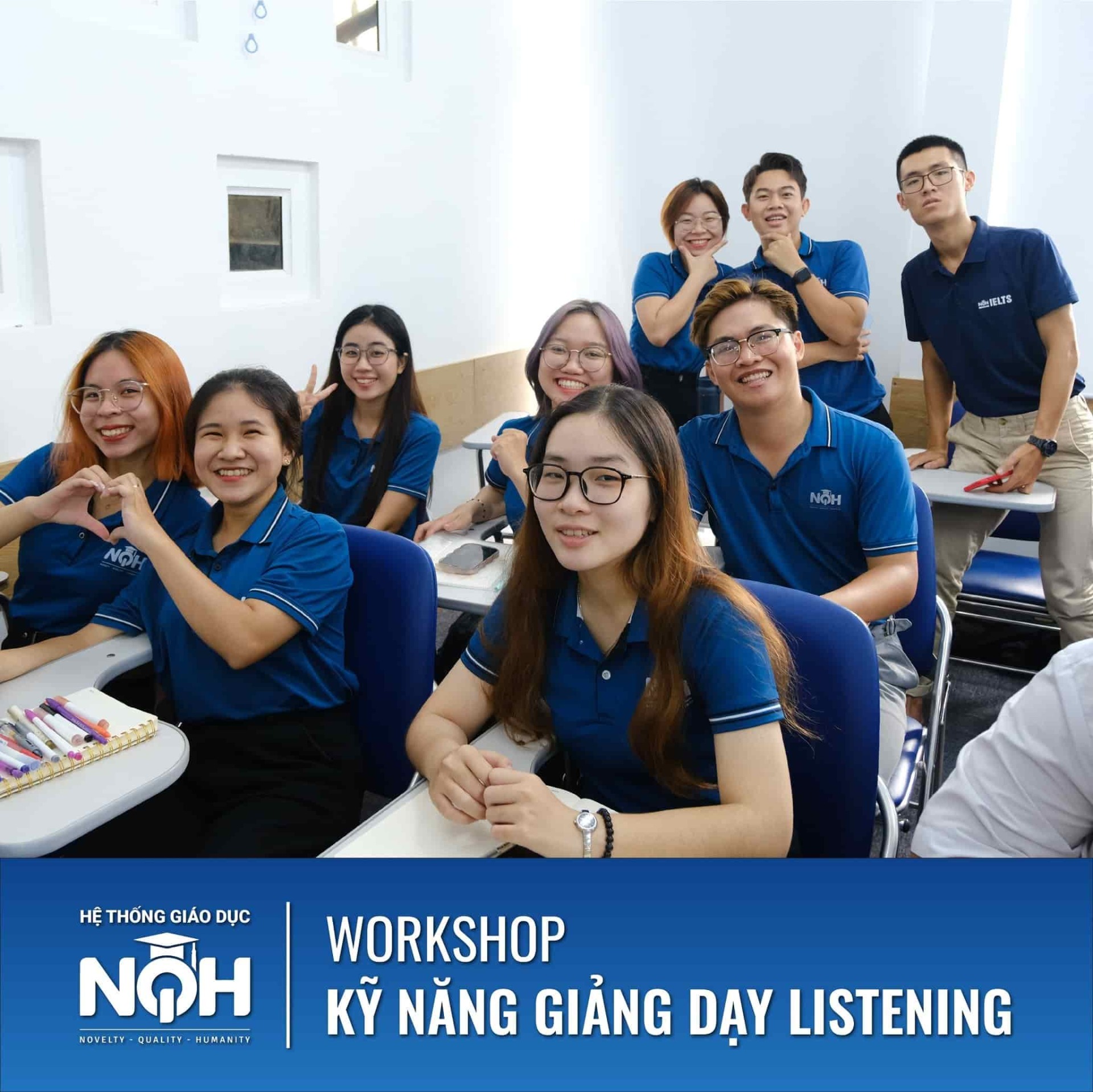 NQH IELTS: Workshop Kỹ Năng Giảng Dạy Listening