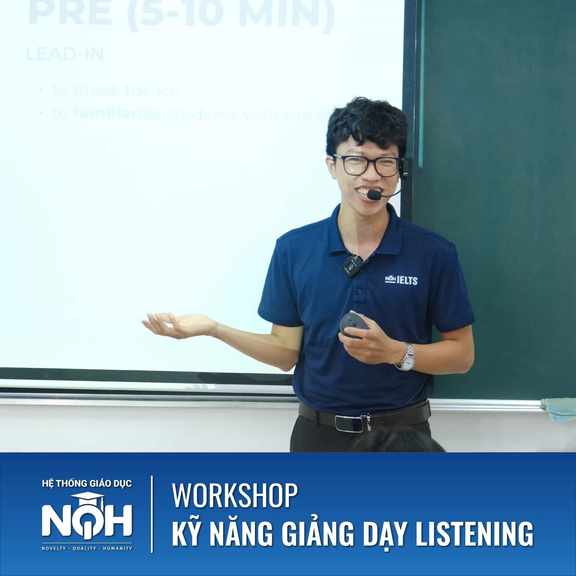 NQH IELTS: Workshop Kỹ Năng Giảng Dạy Listening