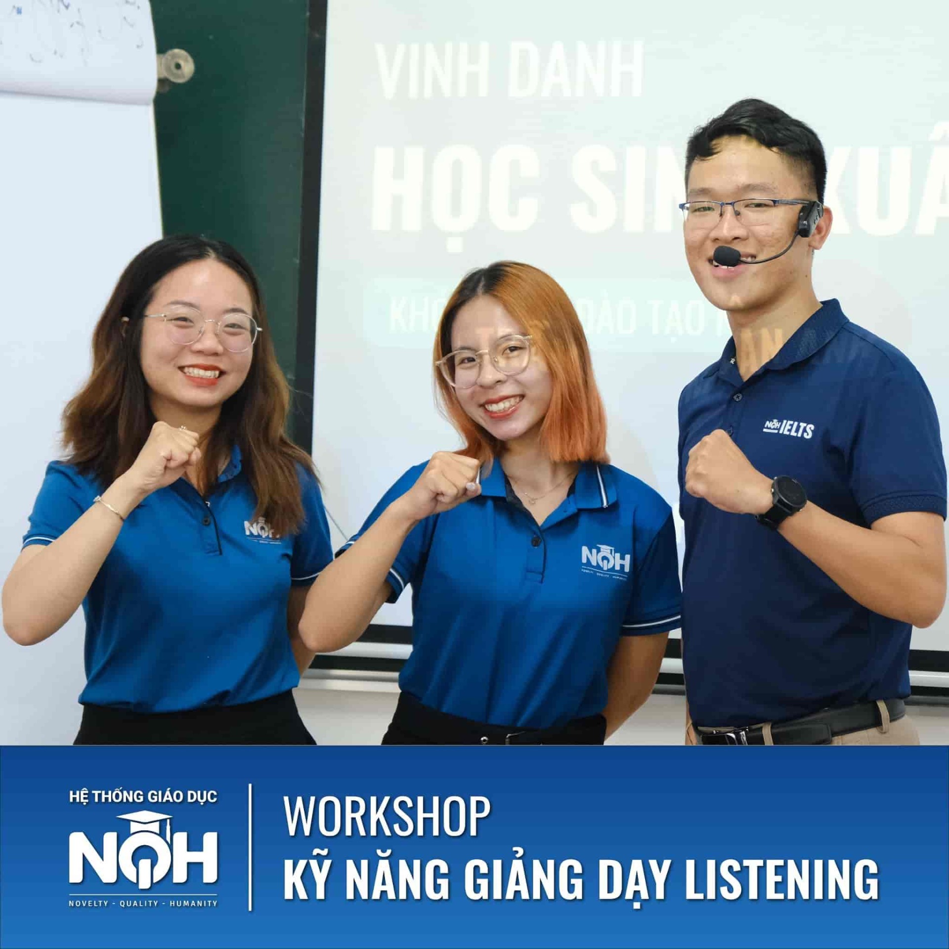 NQH IELTS: Workshop Kỹ Năng Giảng Dạy Listening