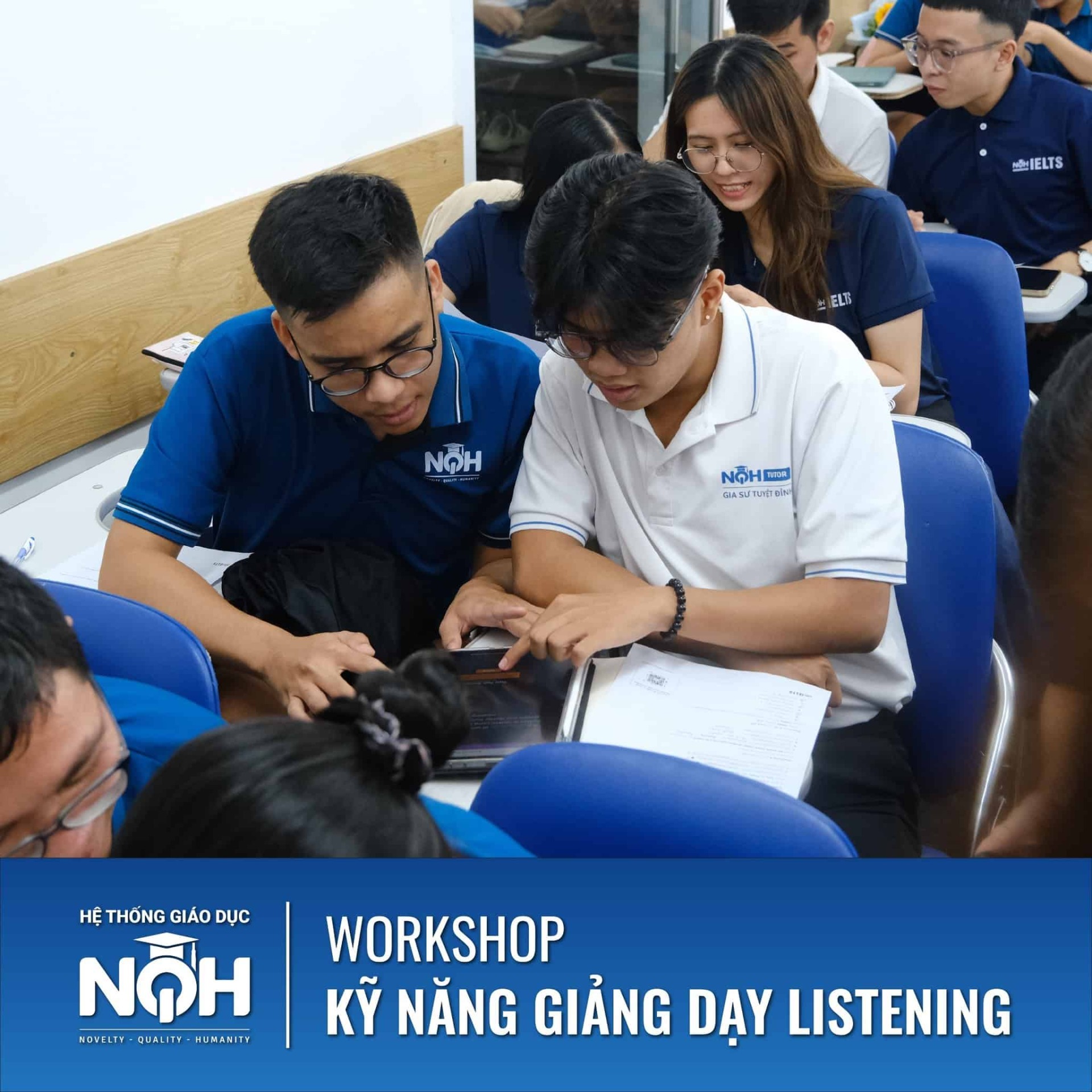 NQH IELTS: Workshop Kỹ Năng Giảng Dạy Listening