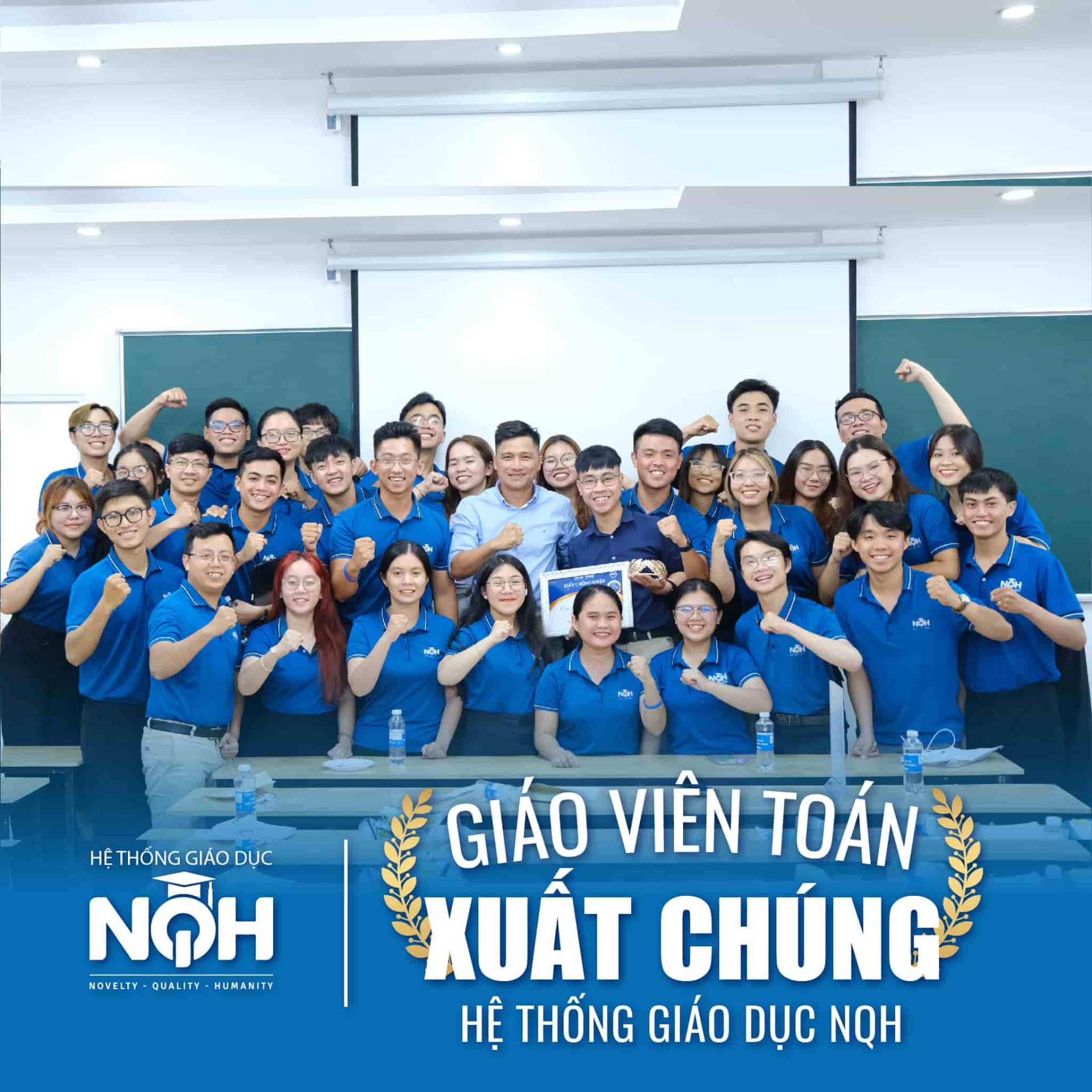 Giáo Viên Xuất Chúng Môn Toán Hệ Thống Giáo Dục NQH 2023