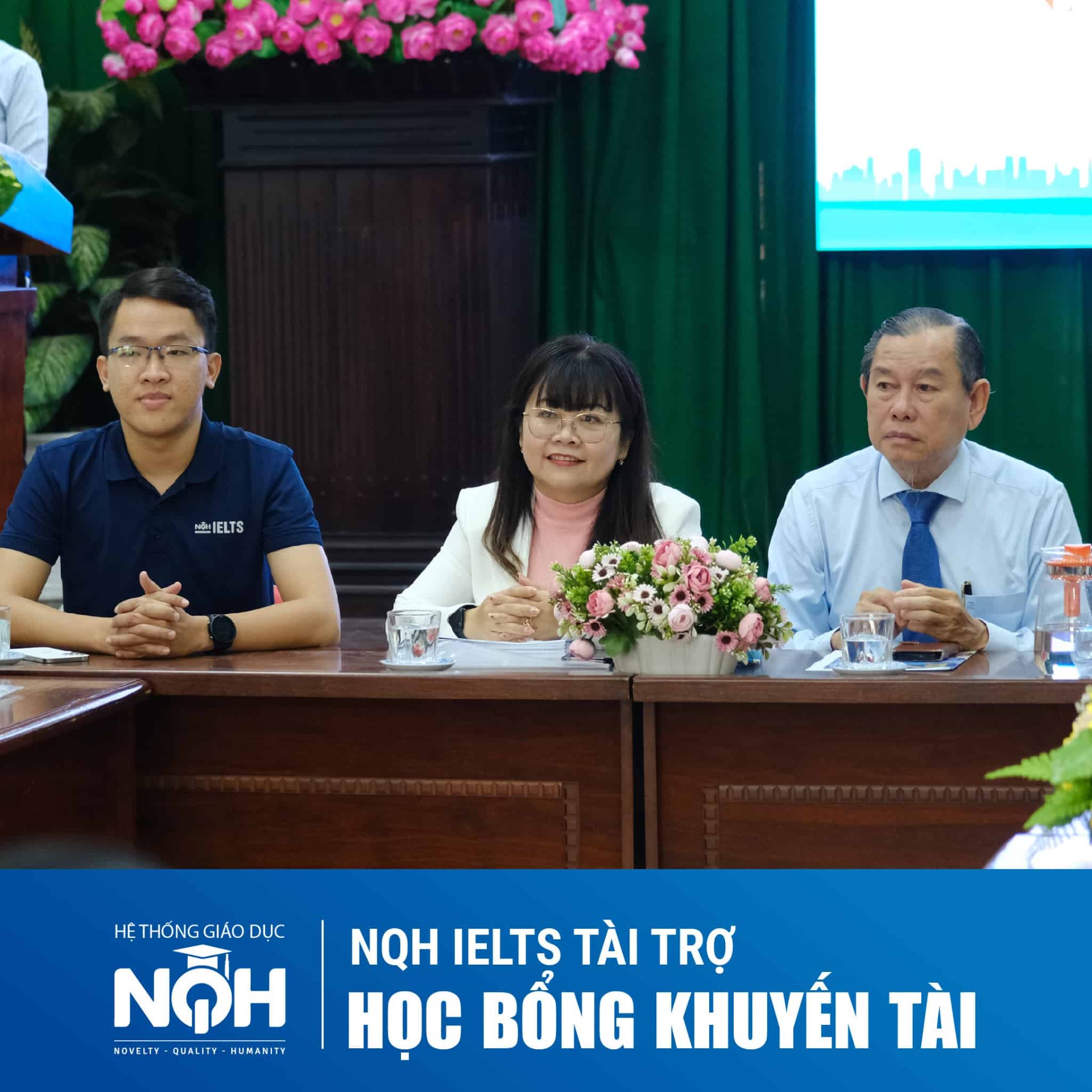 NQH IELTS Tài Trợ Học Bổng Khuyến Tài Năm Học 2023 - 2024