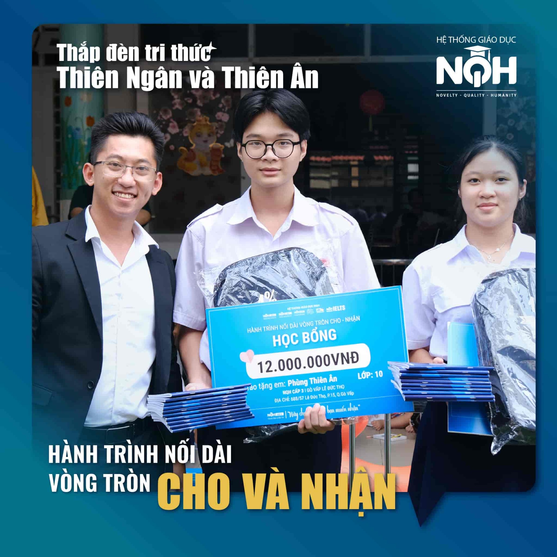 Thắp Đèn Tri Thức: Thiên Ngân và Thiên  Ân