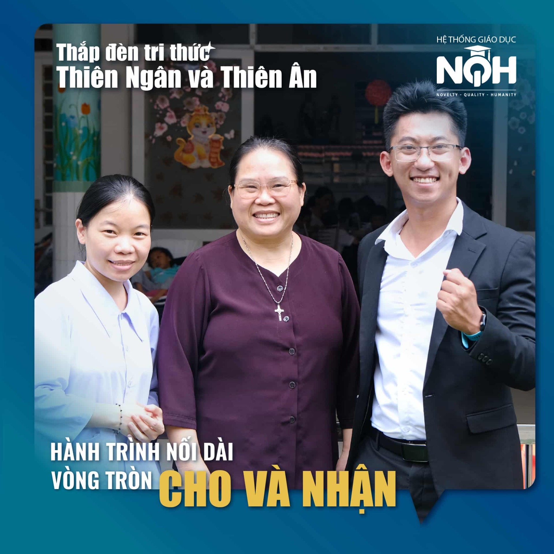 Thắp Đèn Tri Thức: Thiên Ngân và Thiên Ân