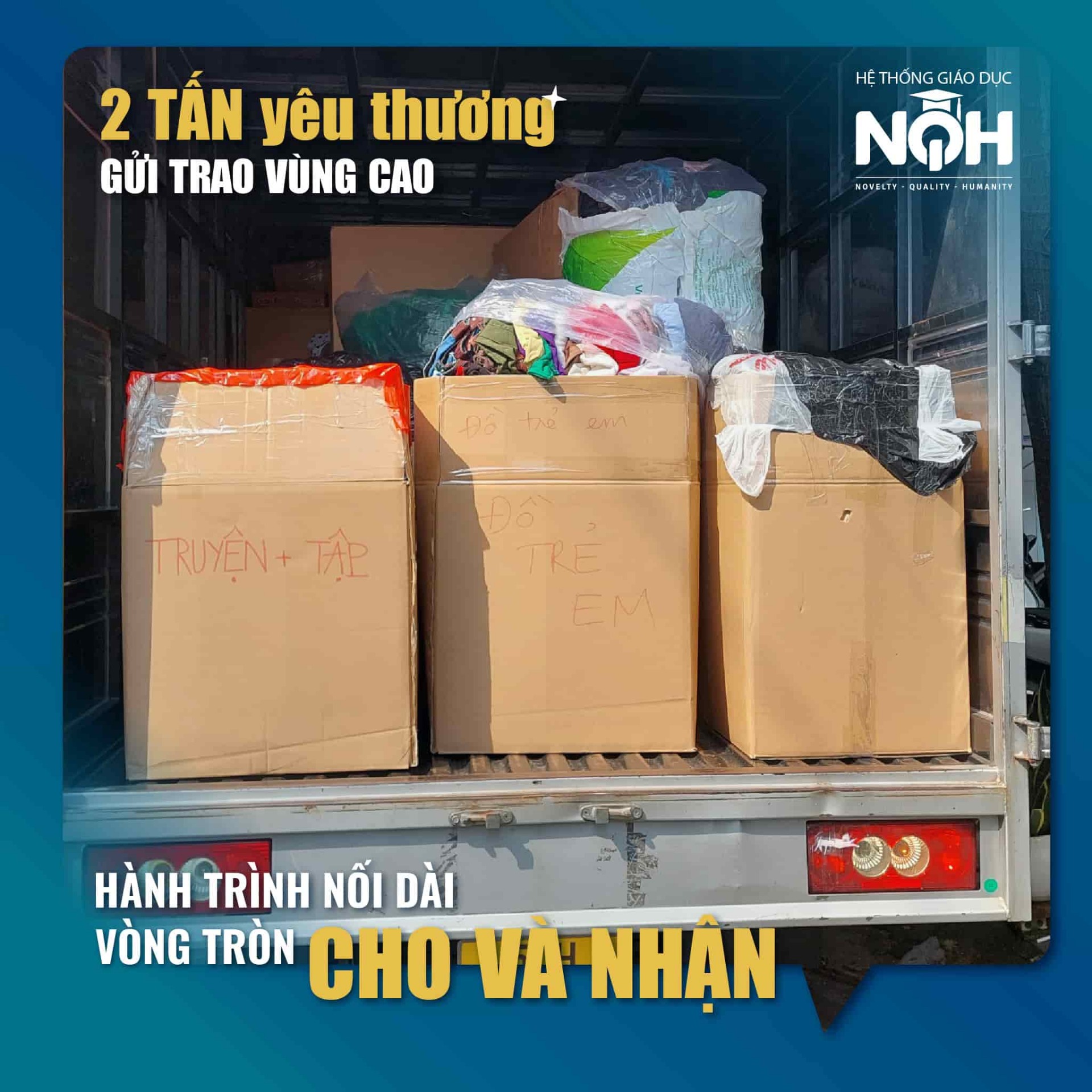 Gánh “Thương” Lên Bản - 2 Tấn Yêu Thương Từ NQH Gửi Trao Vùng Cao