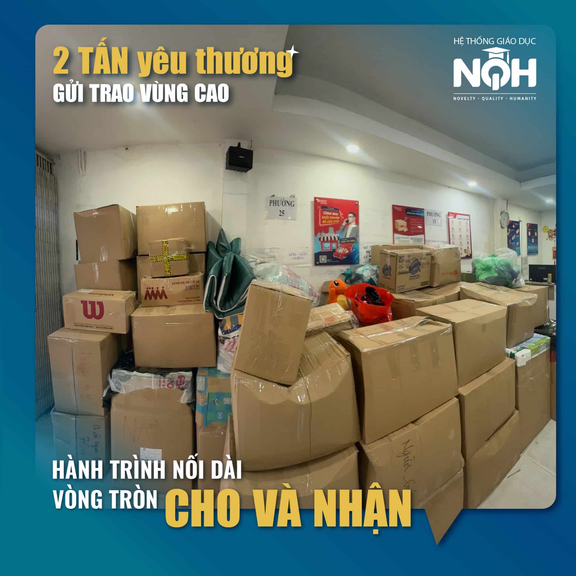 Gánh “Thương” Lên Bản - 2 Tấn Yêu Thương Từ NQH Gửi Trao Vùng Cao