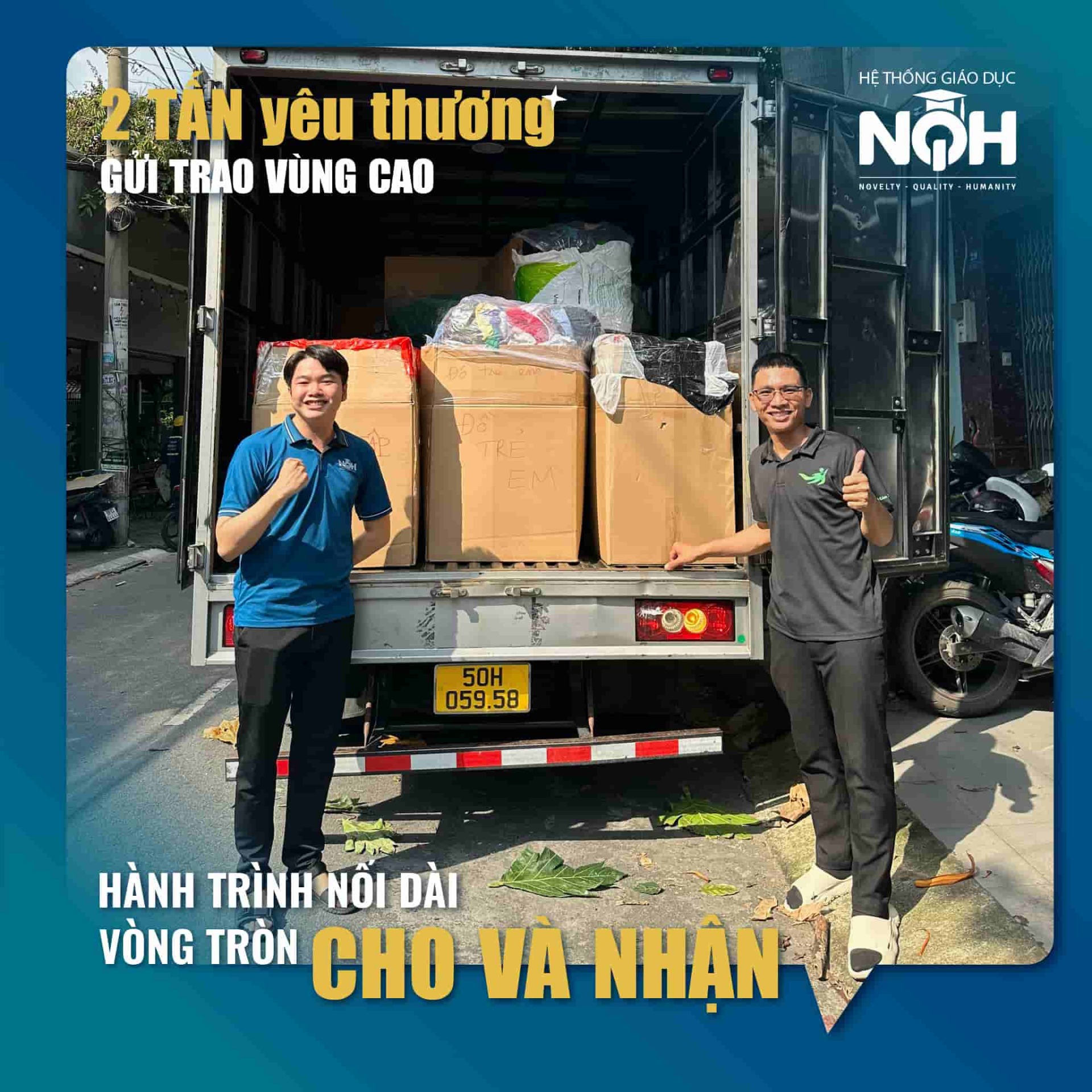 Gánh “Thương” Lên Bản - 2 Tấn Yêu Thương Từ NQH Gửi Trao Vùng Cao