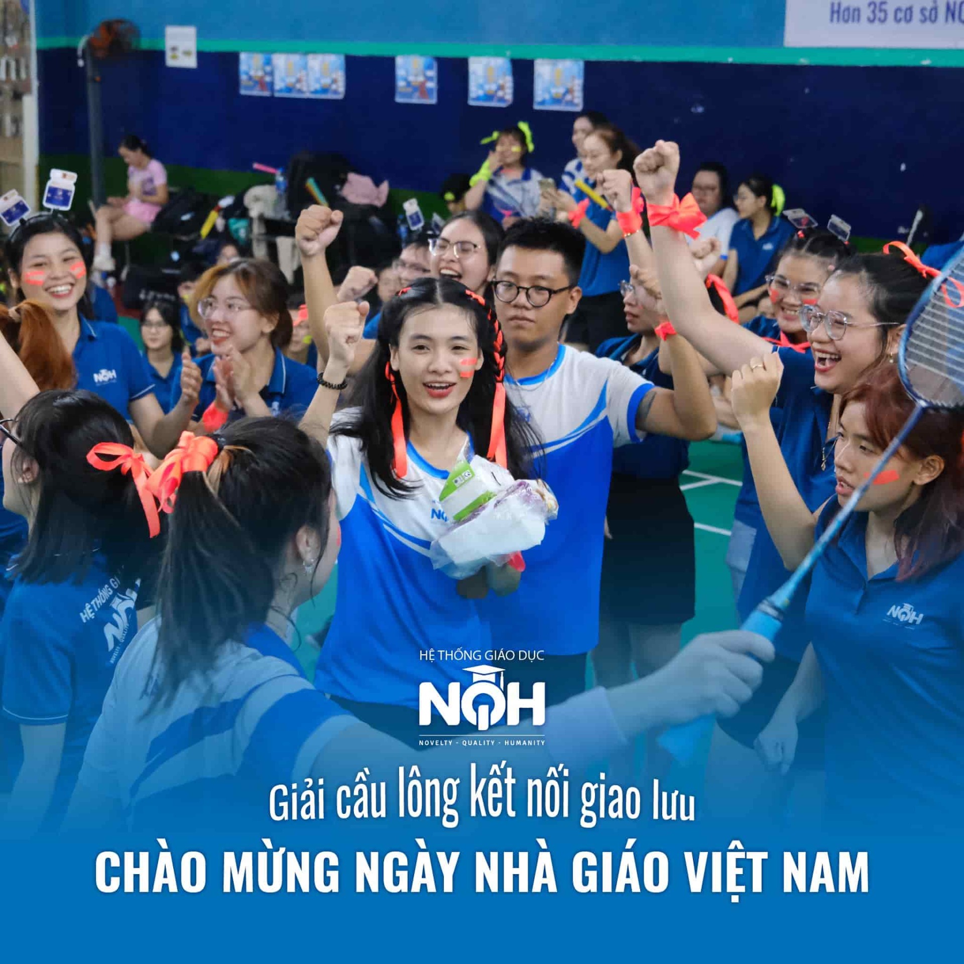 Giải Cầu Lông Chào Mừng Ngày Nhà Giáo Việt Nam 20/11