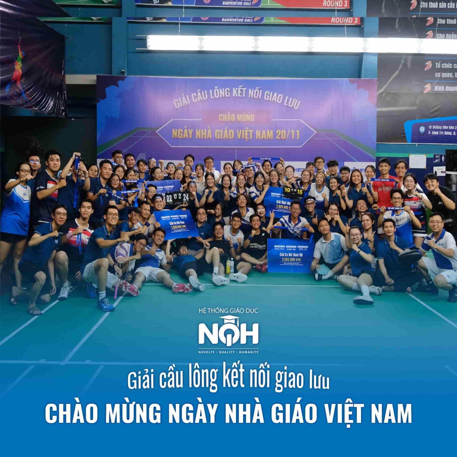 Giải Cầu Lông Chào Mừng Ngày Nhà Giáo Việt Nam 20/11