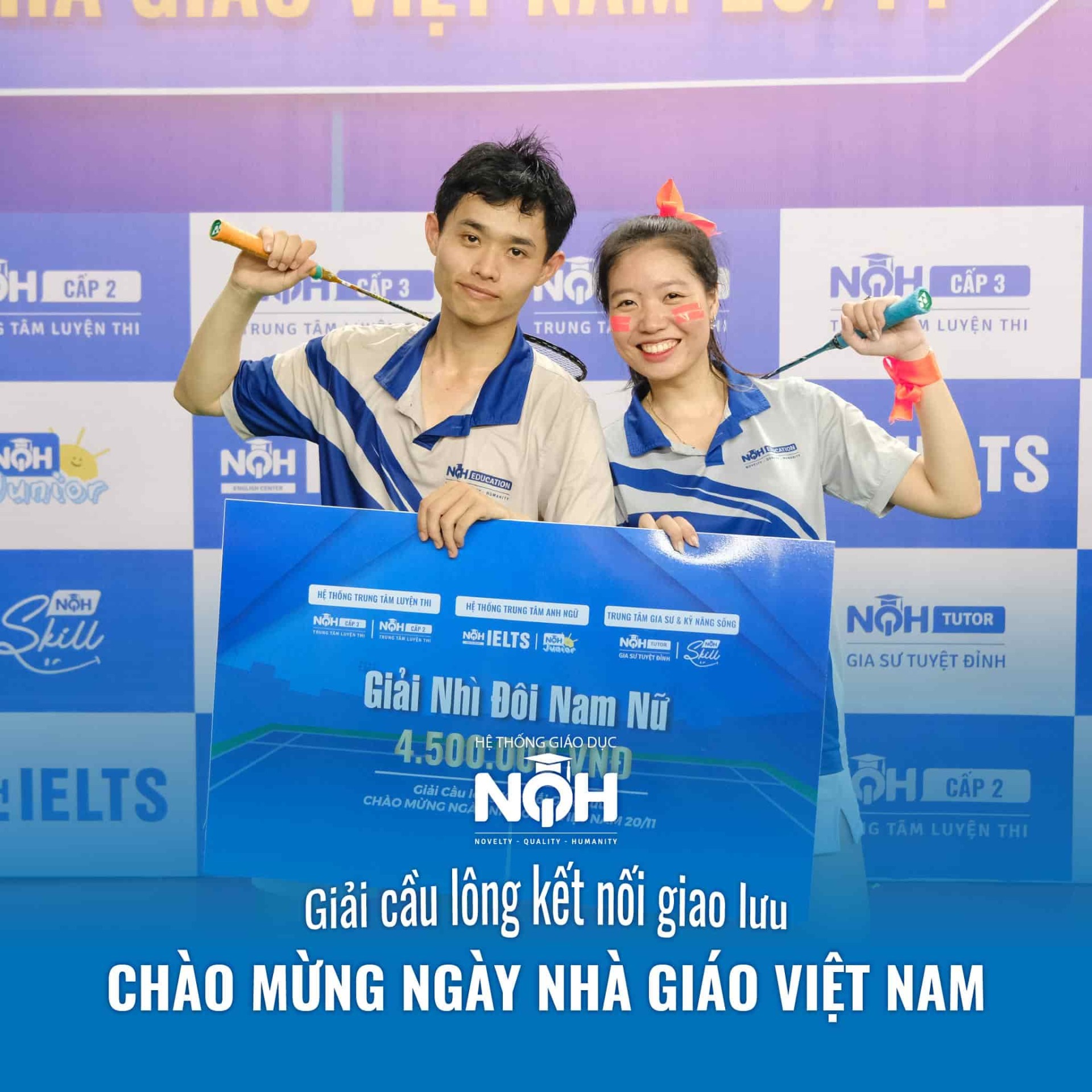 Giải Cầu Lông Chào Mừng Ngày Nhà Giáo Việt Nam 20/11