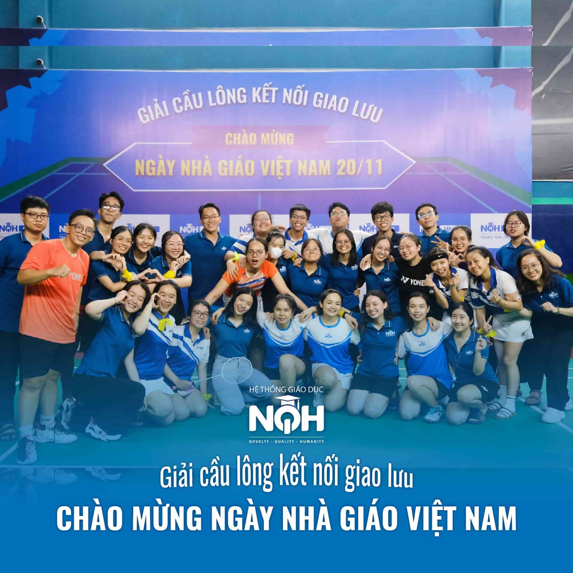 Giải Cầu Lông Chào Mừng Ngày Nhà Giáo Việt Nam 20/11