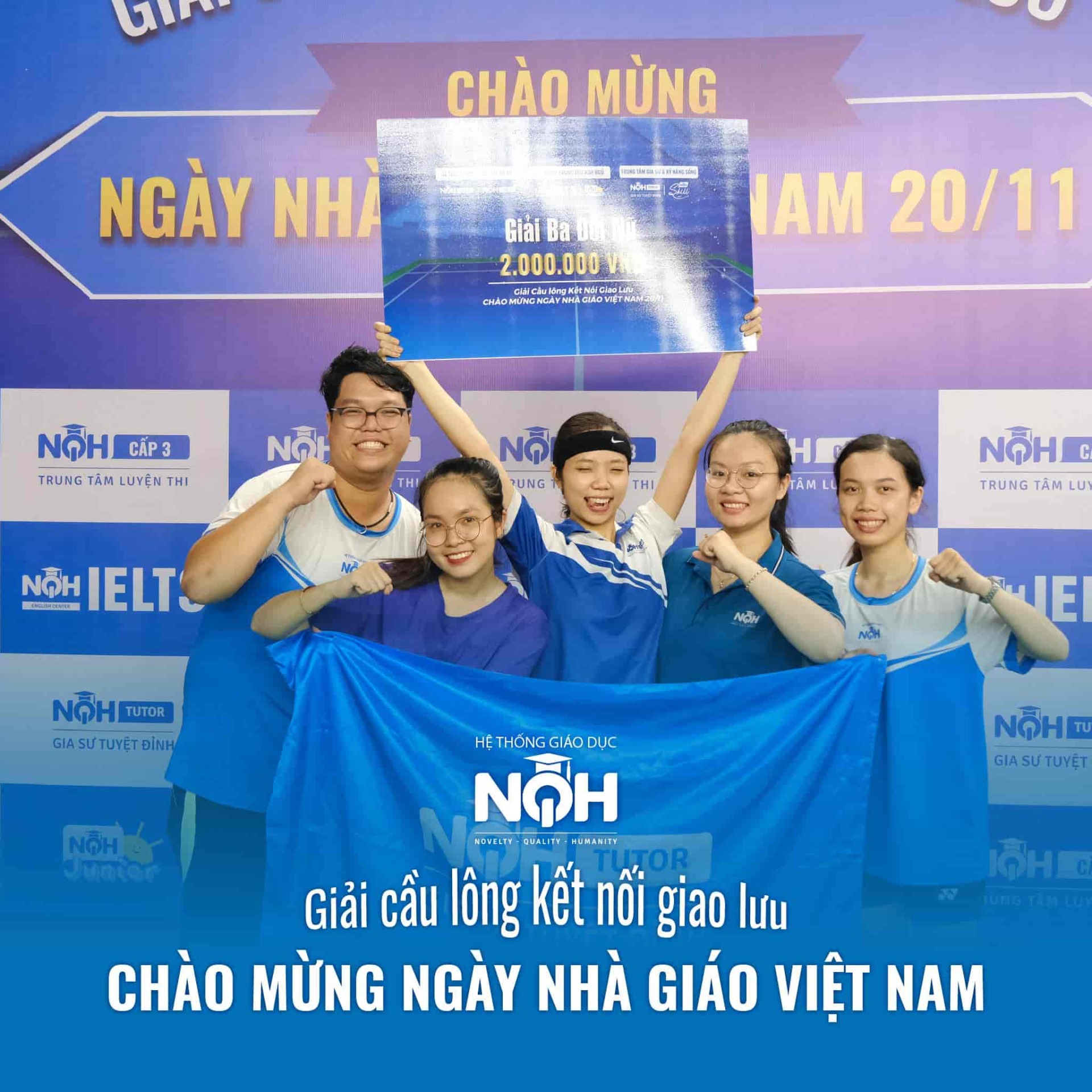 Giải Cầu Lông Chào Mừng Ngày Nhà Giáo Việt Nam 20/11