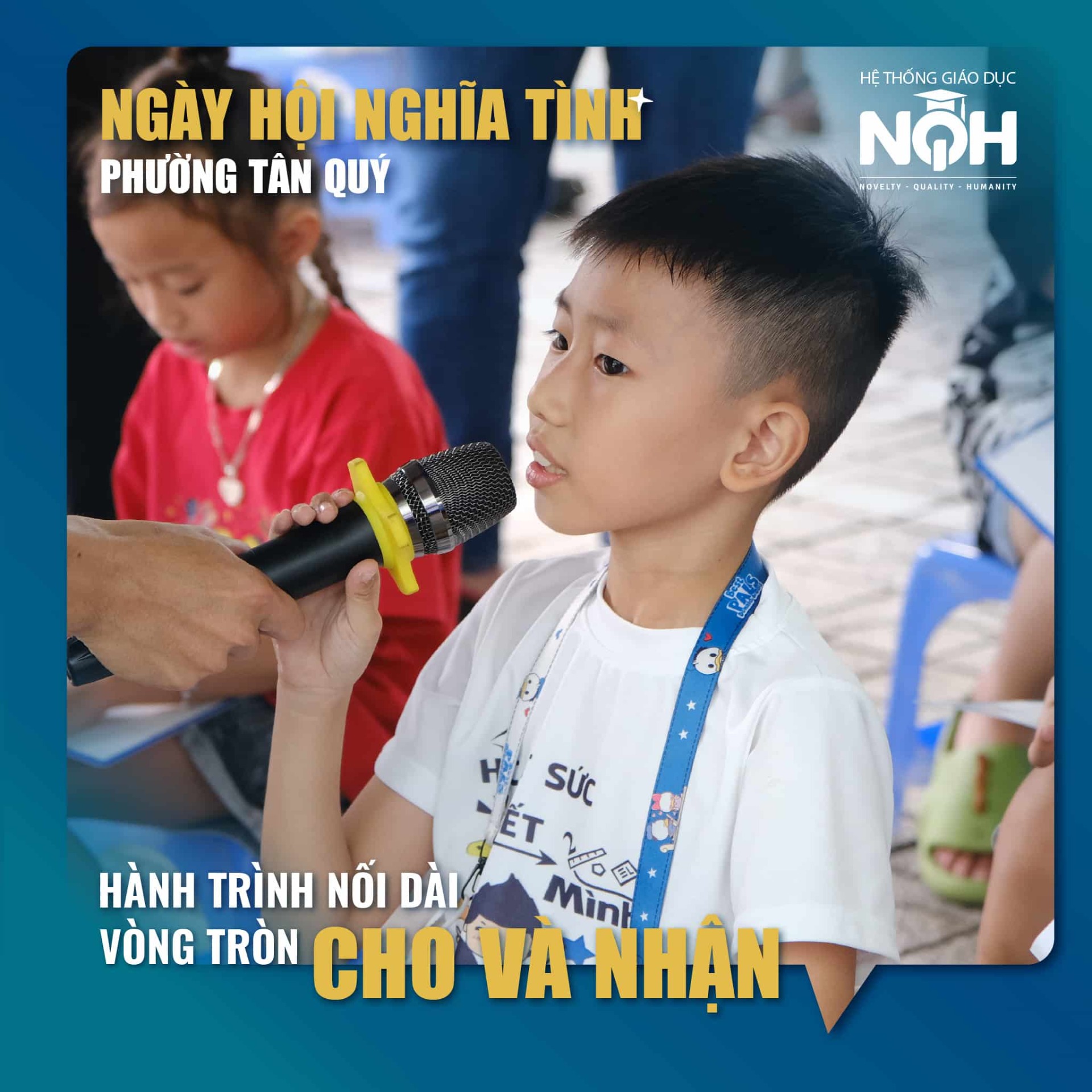 Hệ Thống Anh Ngữ NQH Tham Dự Ngày Hội Nghĩa Tình Tân Quý