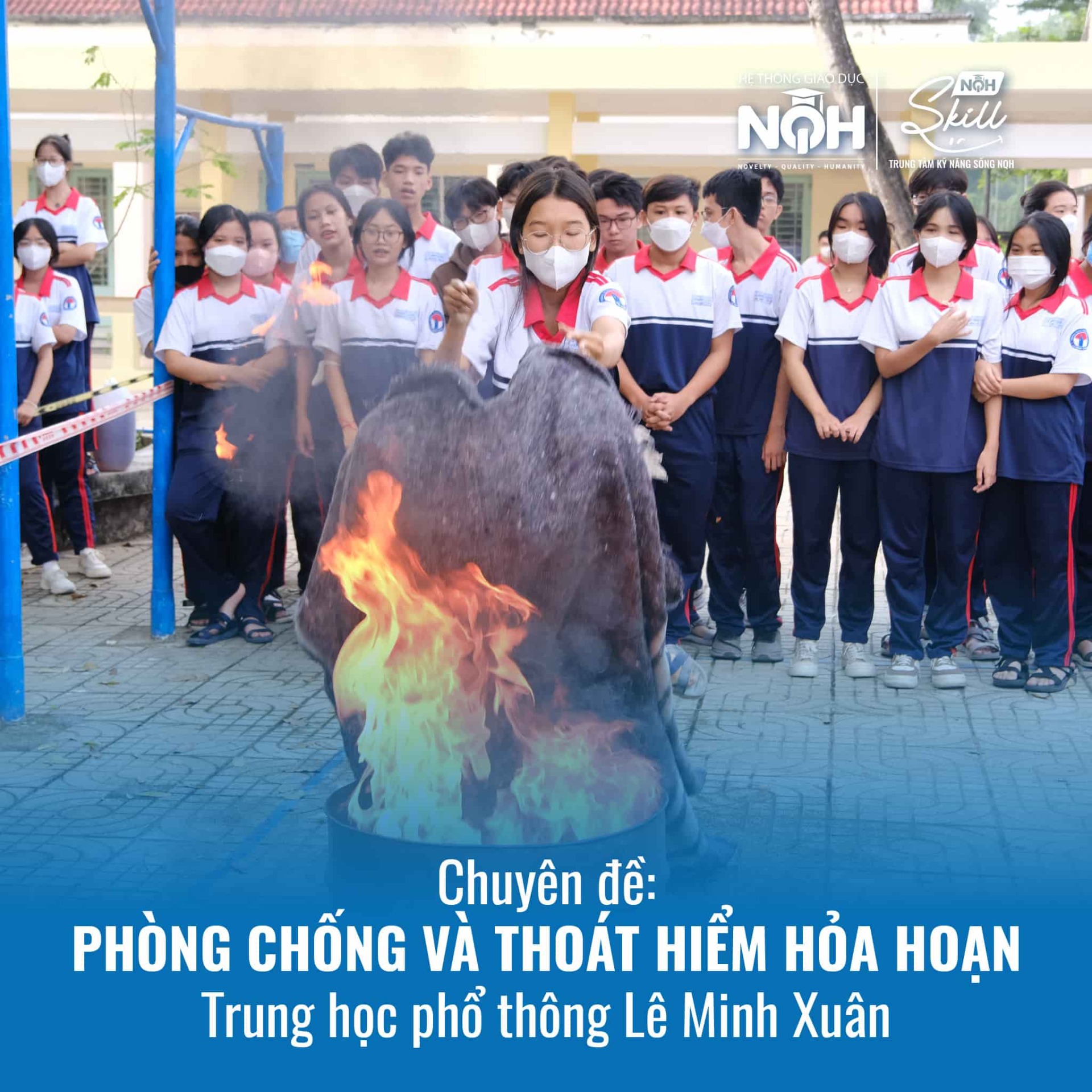 Chuyên Đề Phòng Chống Và Thoát Hiểm Hỏa Hoạn THPT Lê Minh Xuân