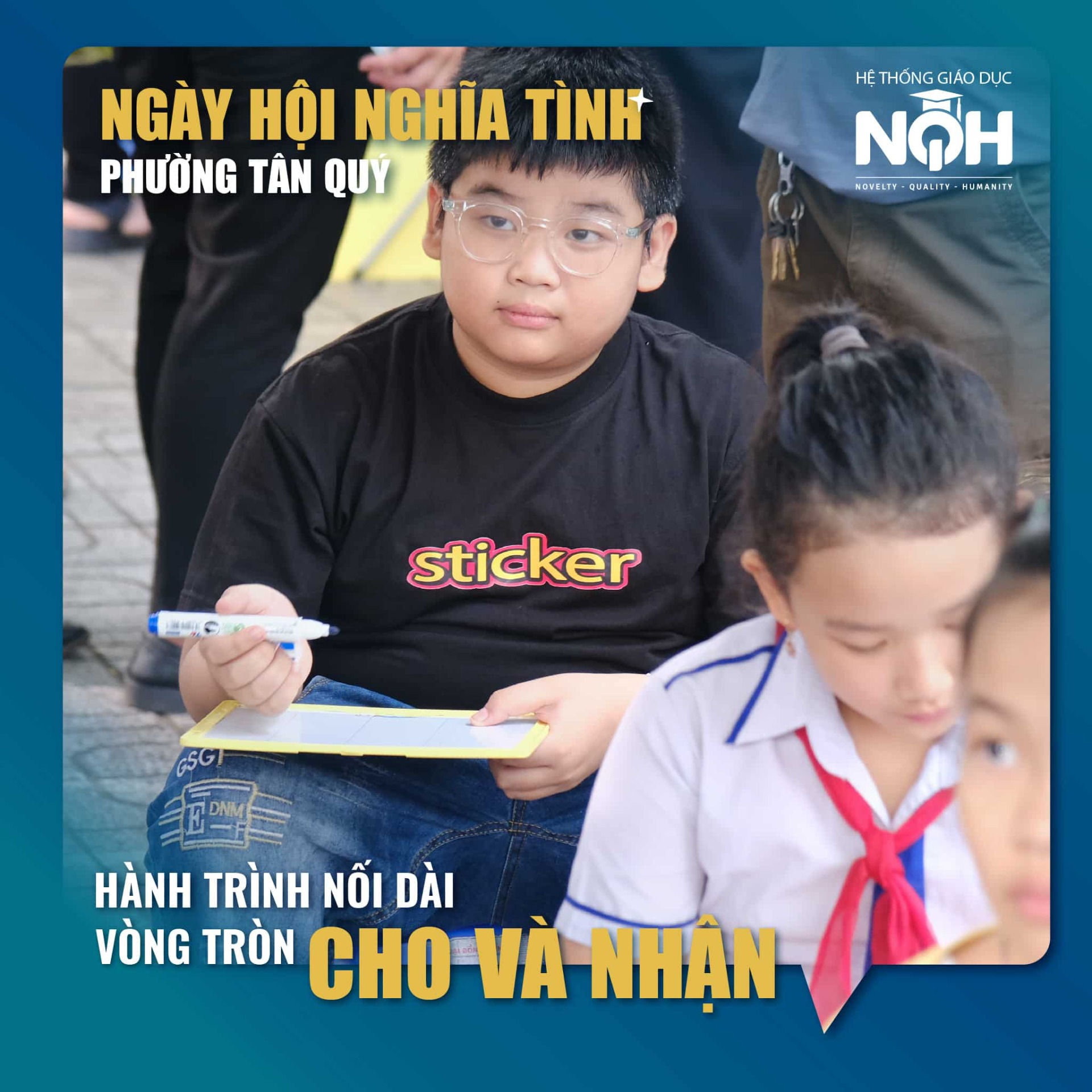 Hệ Thống Anh Ngữ NQH Tham Dự Ngày Hội Nghĩa Tình Tân Quý