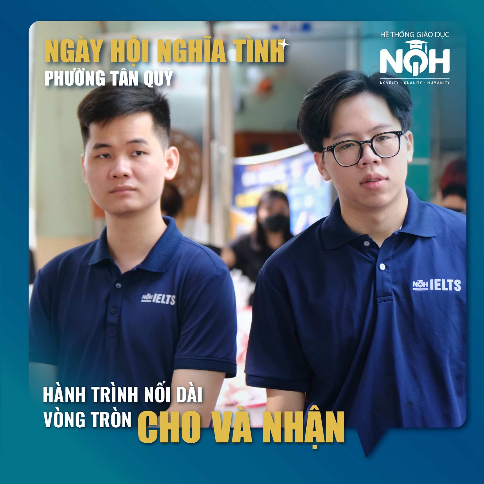 Hệ Thống Anh Ngữ NQH Tham Dự Ngày Hội Nghĩa Tình Tân Quý